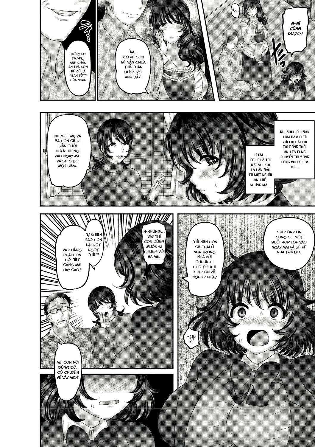 HentaiVN.net - Ảnh 5 - Anh rể và em vợ. [Mesuochi Zenkai Shoujo! (Tuyển tập nhiều oneshot)] - Oneshot