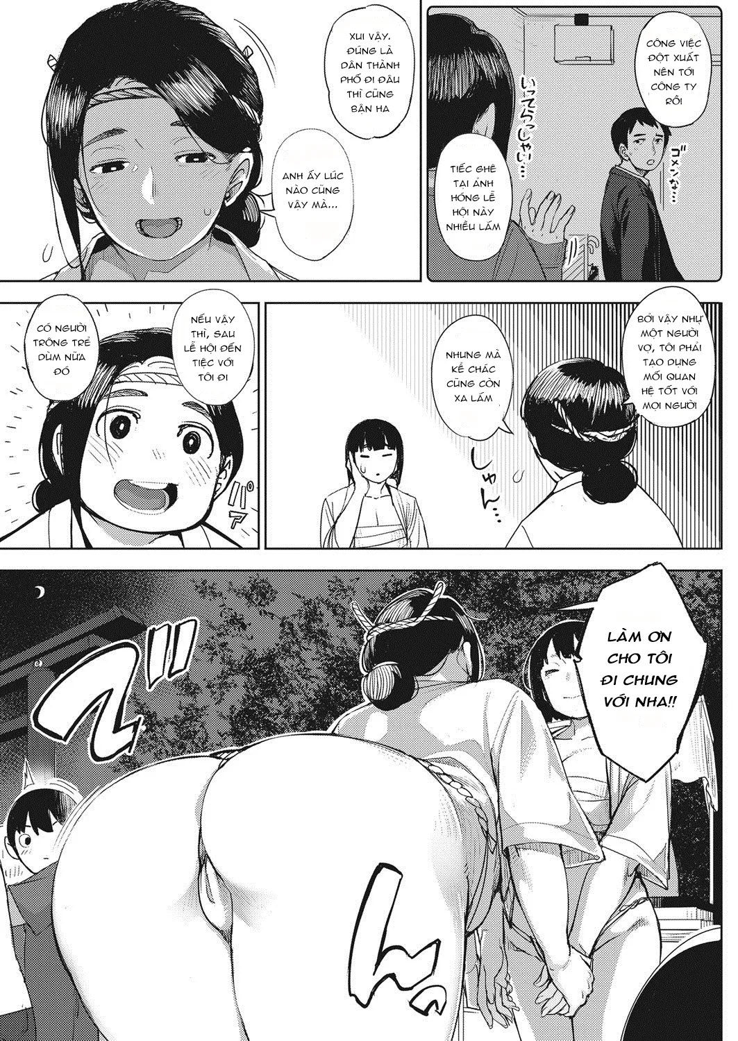 HentaiVN.net - Ảnh 3 - Lễ Hội Thiệt Vui Ha [Matsuri tte Iina] - Oneshot (Đẹp)