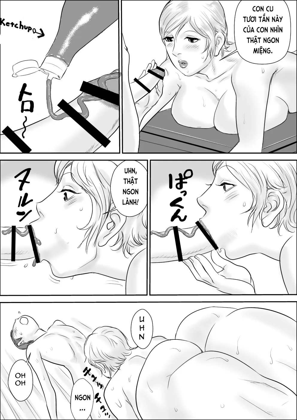 HentaiVN.net - Ảnh 22 - Boku to Oba-san no Amaama Natsuyasumi 2 - Oneshot.