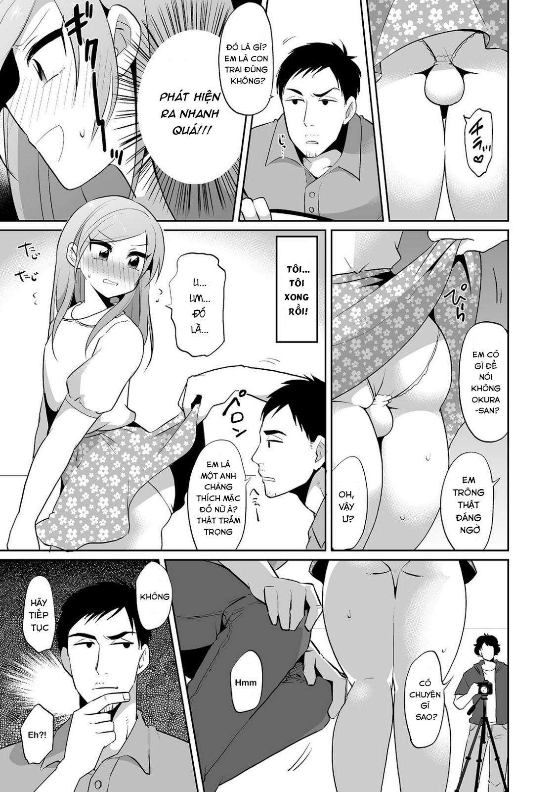 HentaiVN.net - Ảnh 3 - Otokonoko Model Yui-kun no Binbin Ana Beit - one shot