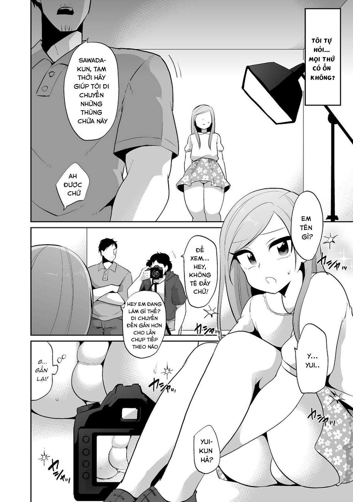HentaiVN.net - Ảnh 4 - Otokonoko Model Yui-kun no Binbin Ana Beit - one shot