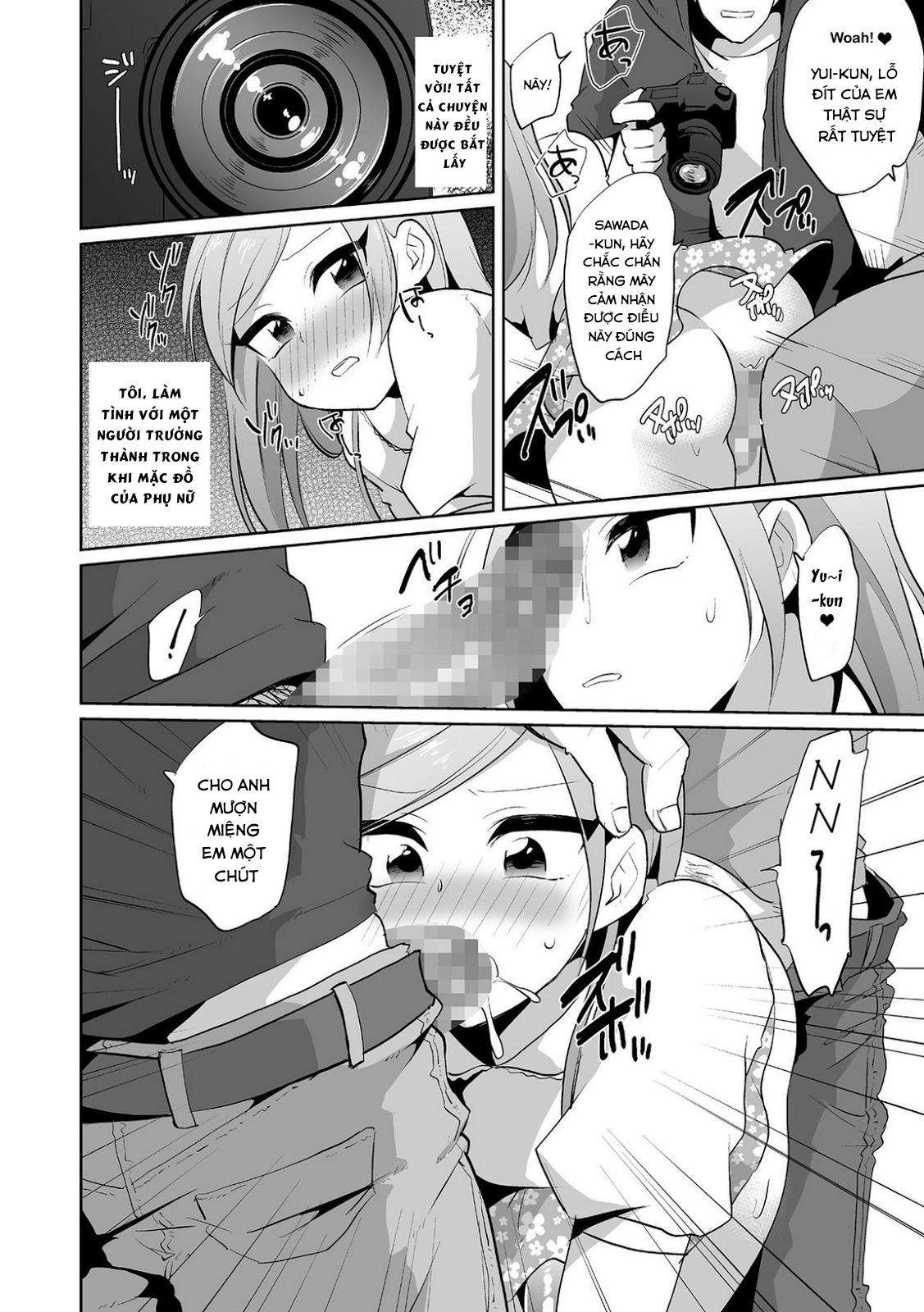HentaiVN.net - Ảnh 10 - Otokonoko Model Yui-kun no Binbin Ana Beit - one shot