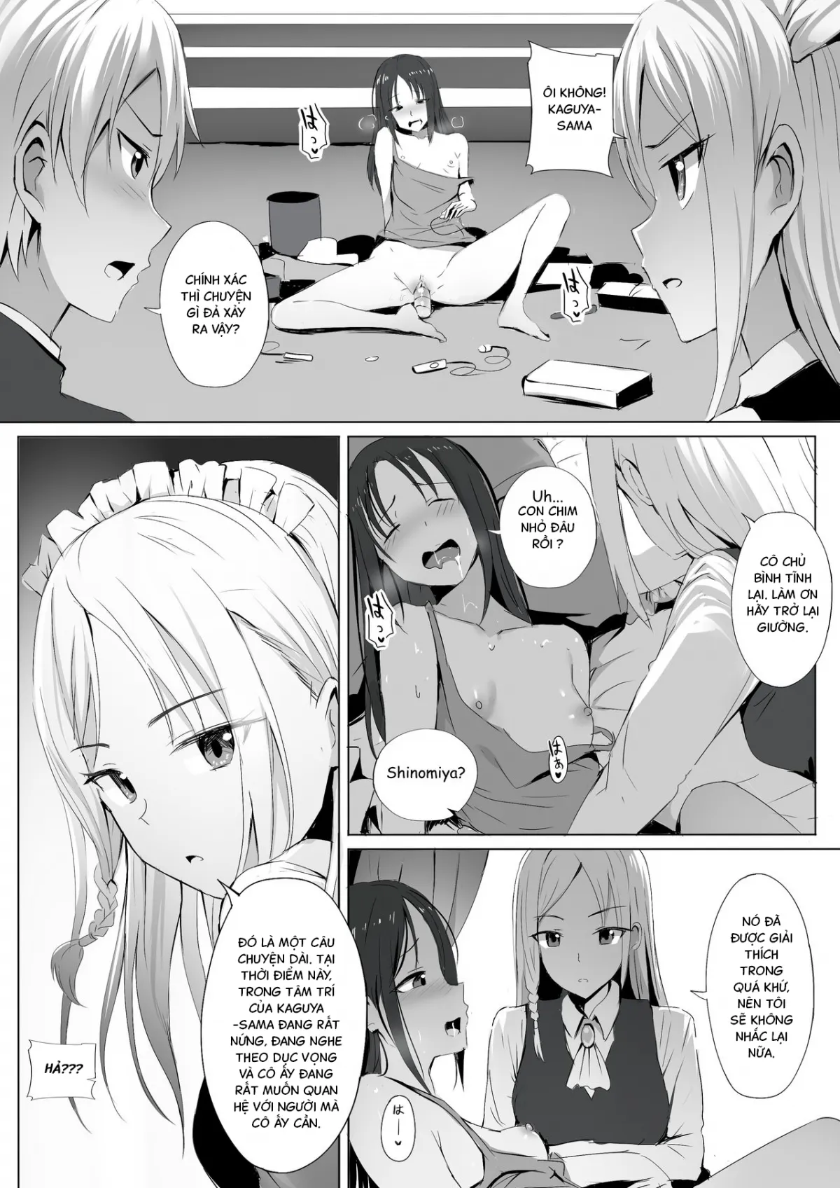 HentaiVN.net - Ảnh 4 - Shinomiya no Maid wa Tokojyouzu~ Professional Jintai Onahole (Kaguya-sama wa Kokurasetai) [四宮家のメイドは床上手~プロフェッショナル人体オナホ~ (かぐや様は告らせたい) ;] - Oneshot về Ai Hayasaka ( không che )