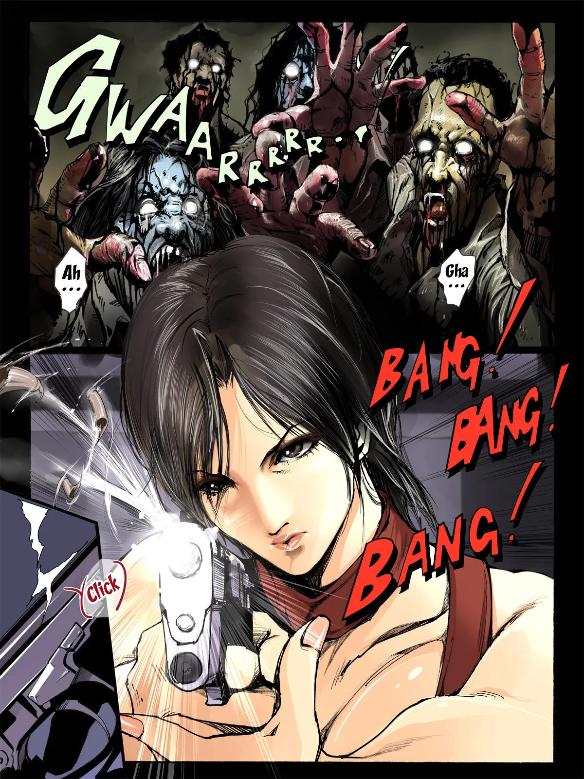 HentaiVN.net - Ảnh 3 - ZONBIO RAPE - Chap 2