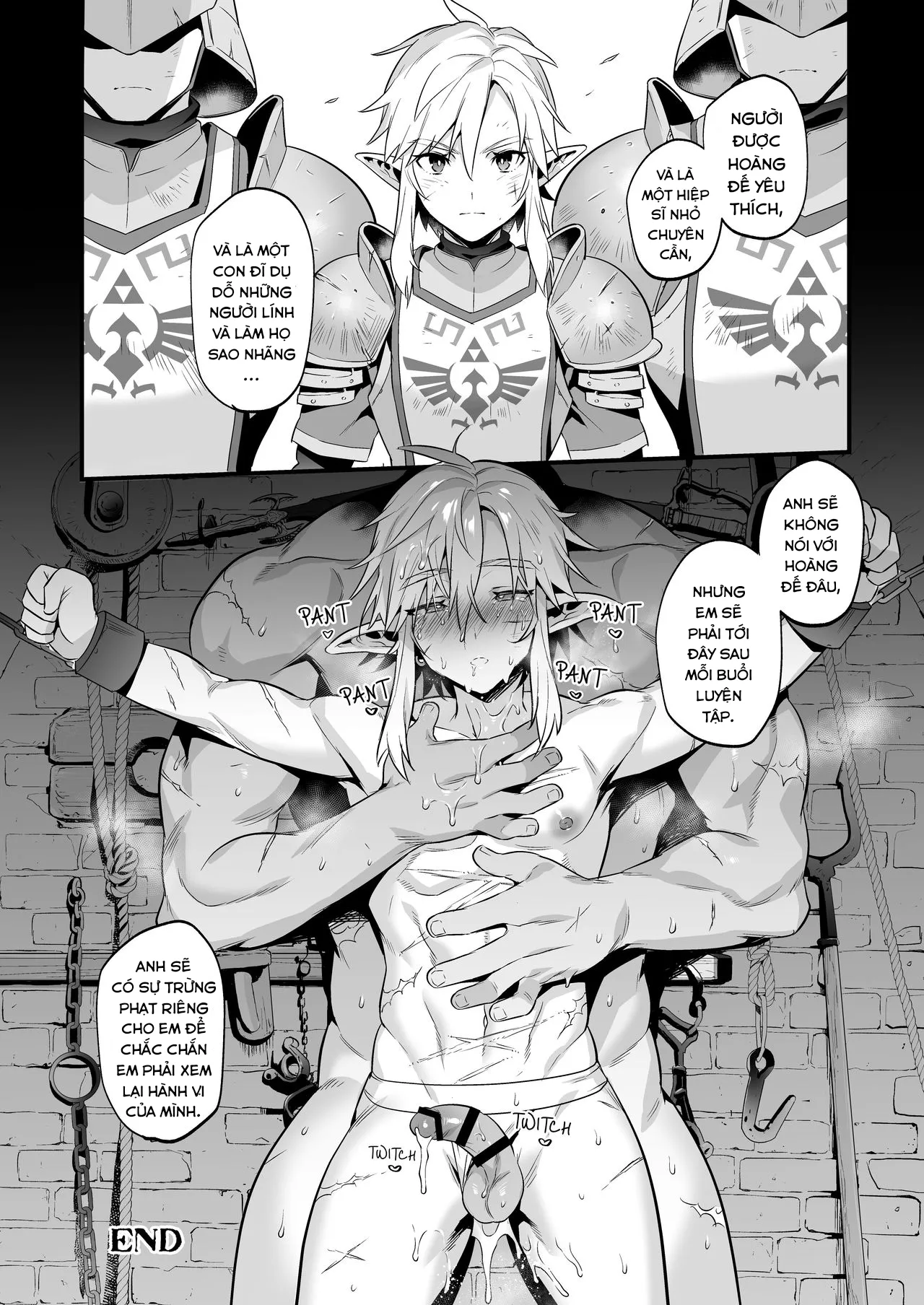 HentaiVN.net - Ảnh 24 - Kunrenhei no Junan (The Legend of Zelda) [The Torturous Training of New Recruits] - Oneshot