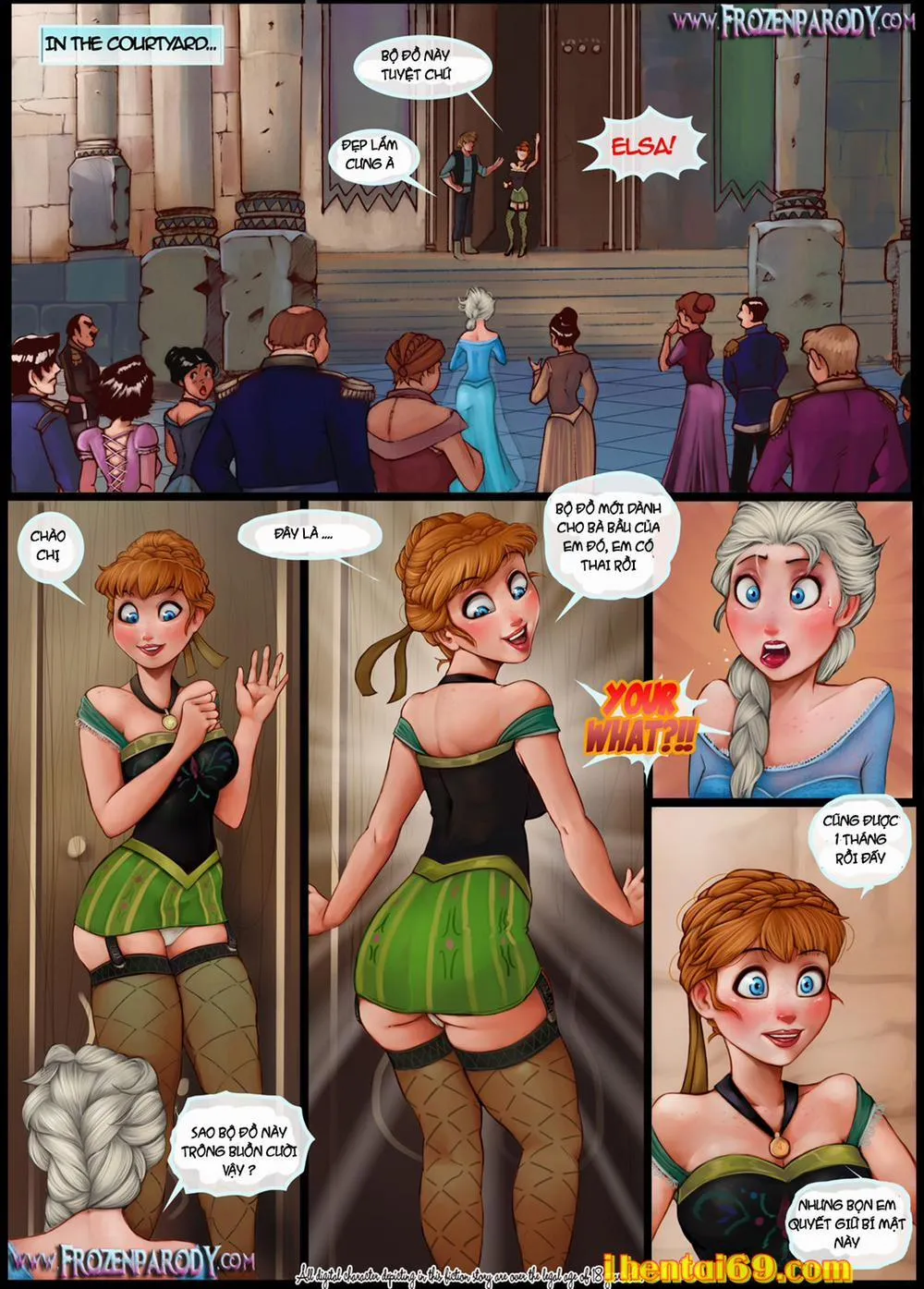 HentaiVN.net - Ảnh 7 - Frozen Parody (Frozen) - Oneshot [Không che]