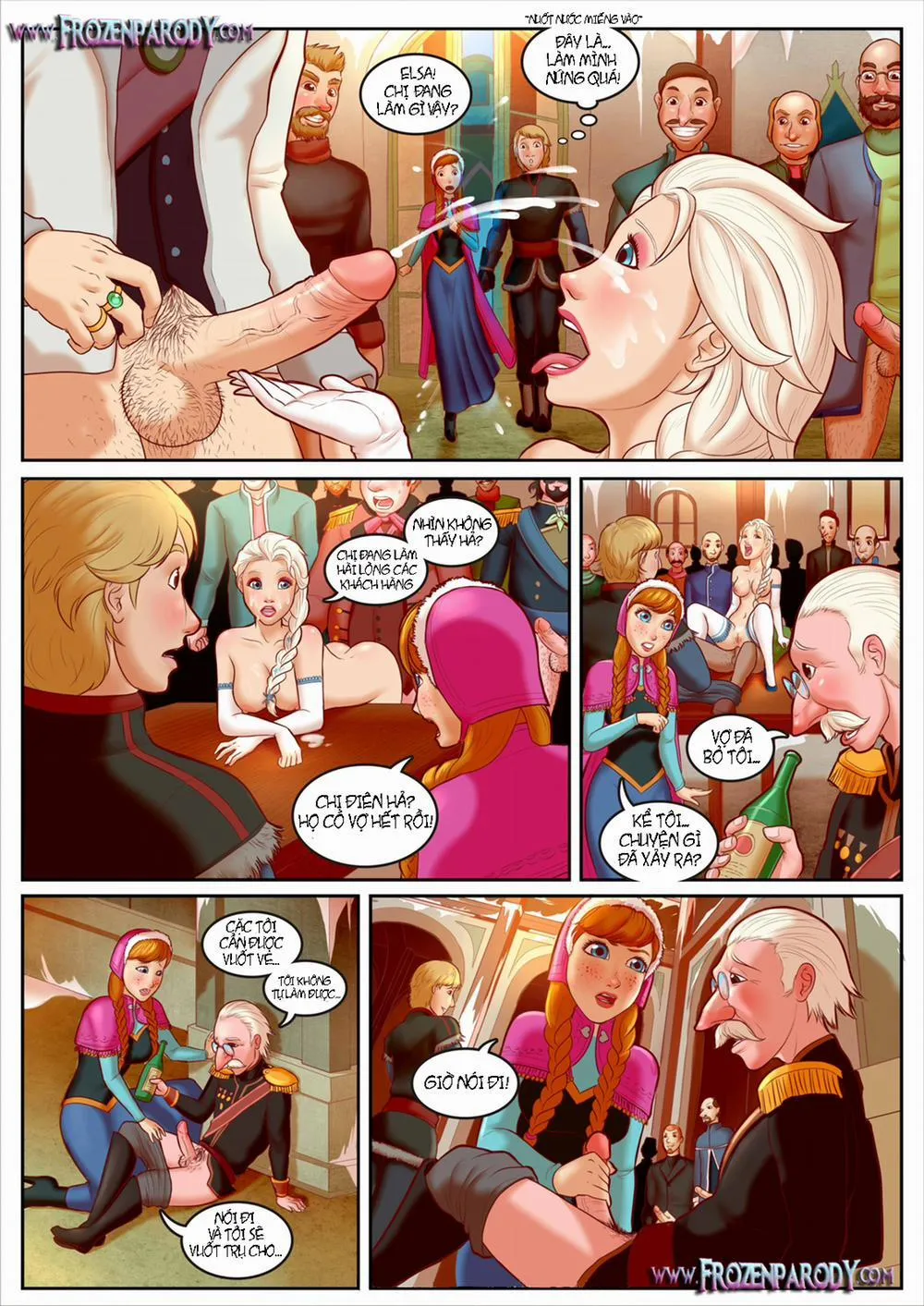 HentaiVN.net - Ảnh 4 - Frozen Parody (Frozen) - Chương 1