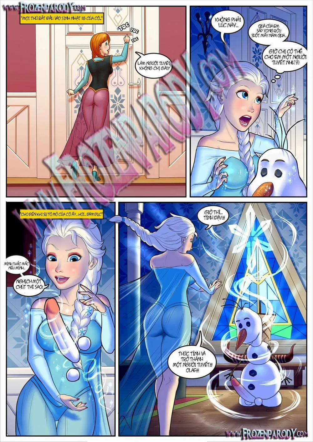 HentaiVN.net - Ảnh 3 - Frozen Parody (Frozen) - Chương 3