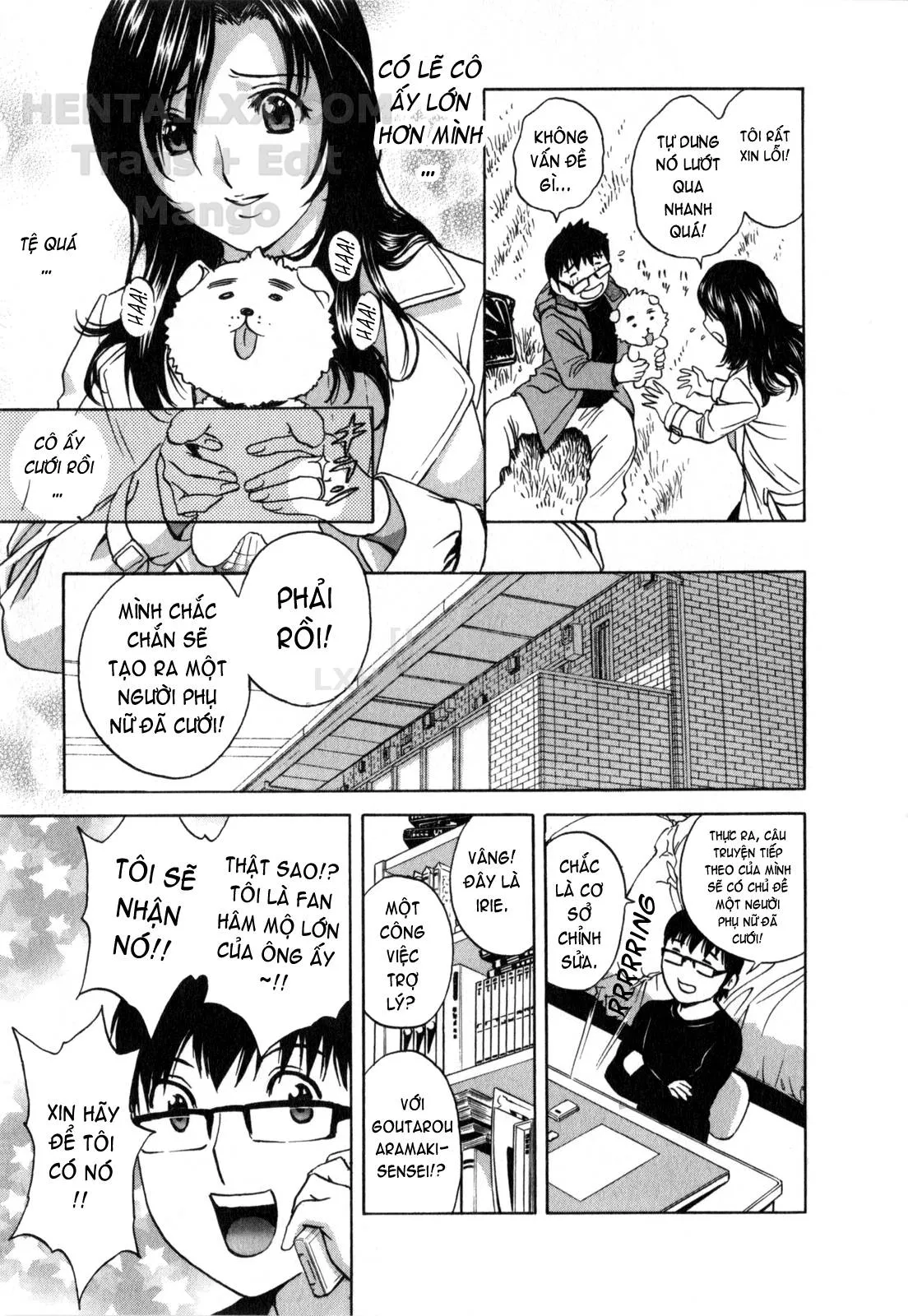 HentaiVN.net - Ảnh 12 - Life With Married Women Just Like A Manga [Eroina Hitoduma - Manga No Youna Hitozuma To No Hibi] - Chap 1