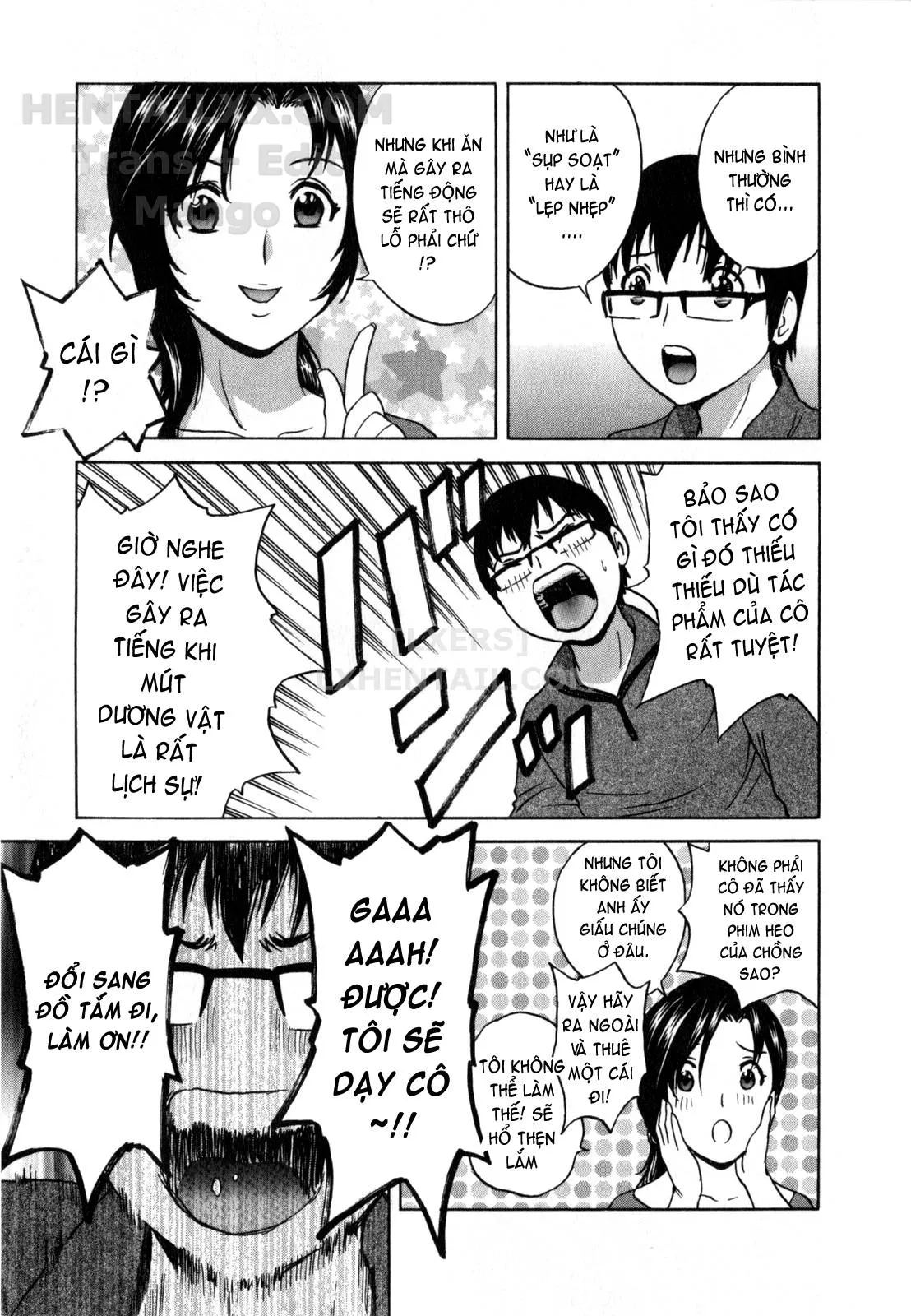 HentaiVN.net - Ảnh 16 - Life With Married Women Just Like A Manga [Eroina Hitoduma - Manga No Youna Hitozuma To No Hibi] - Chap 1