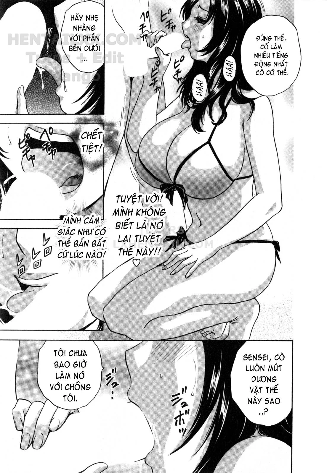HentaiVN.net - Ảnh 18 - Life With Married Women Just Like A Manga [Eroina Hitoduma - Manga No Youna Hitozuma To No Hibi] - Chap 1