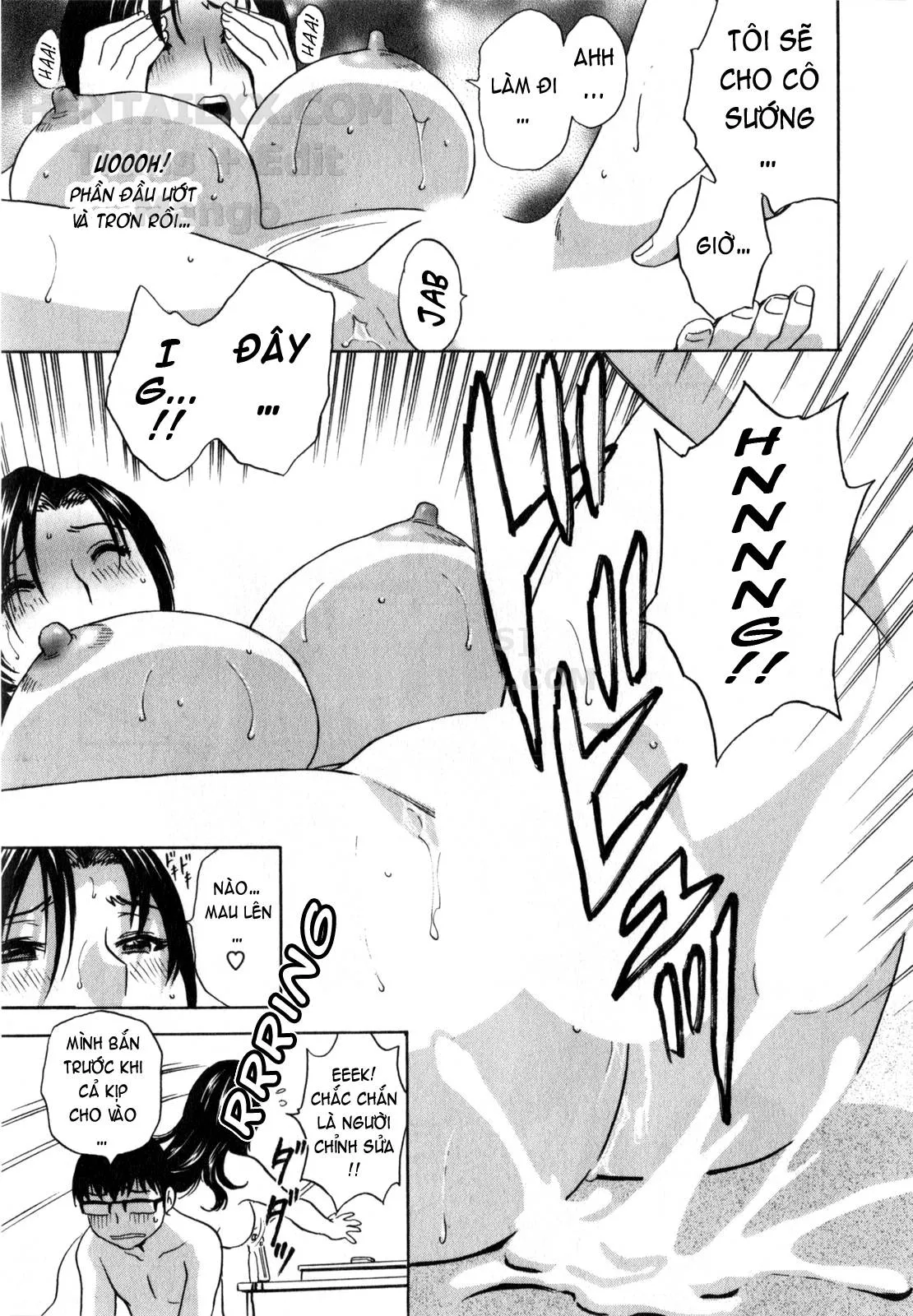 HentaiVN.net - Ảnh 24 - Life With Married Women Just Like A Manga [Eroina Hitoduma - Manga No Youna Hitozuma To No Hibi] - Chap 1