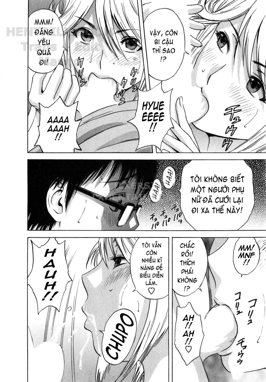 HentaiVN.net - Ảnh 11 - Life With Married Women Just Like A Manga [Eroina Hitoduma - Manga No Youna Hitozuma To No Hibi] - Chap 2
