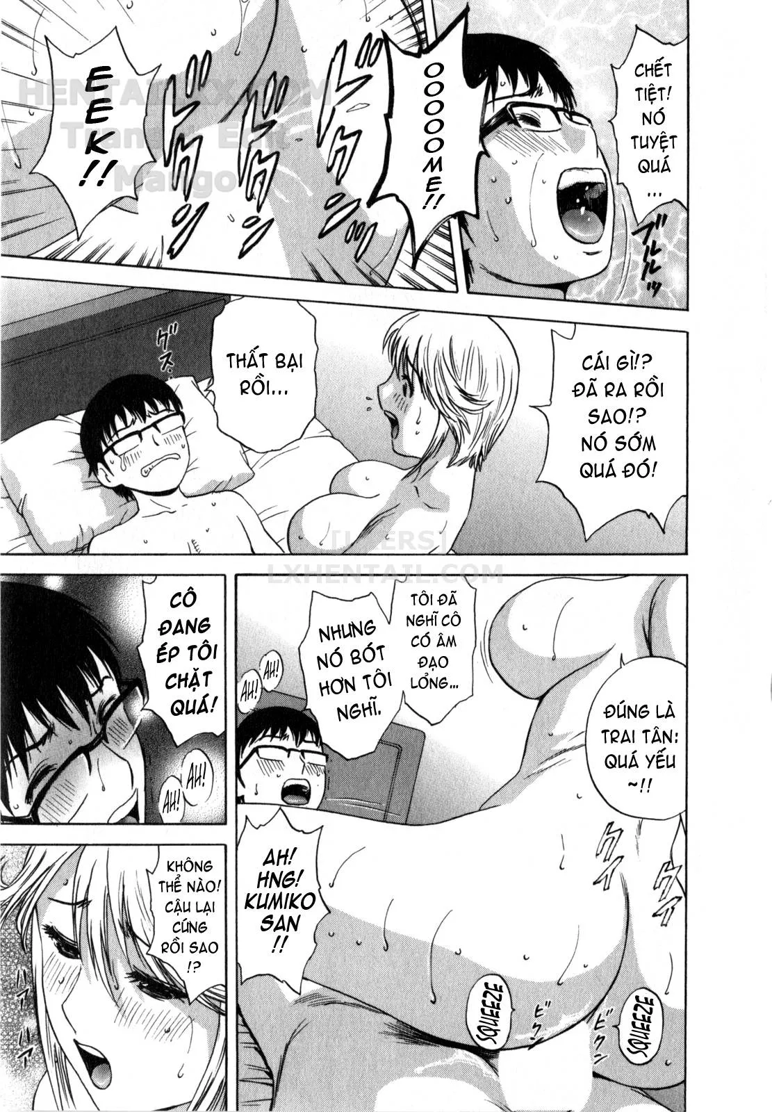 HentaiVN.net - Ảnh 16 - Life With Married Women Just Like A Manga [Eroina Hitoduma - Manga No Youna Hitozuma To No Hibi] - Chap 2