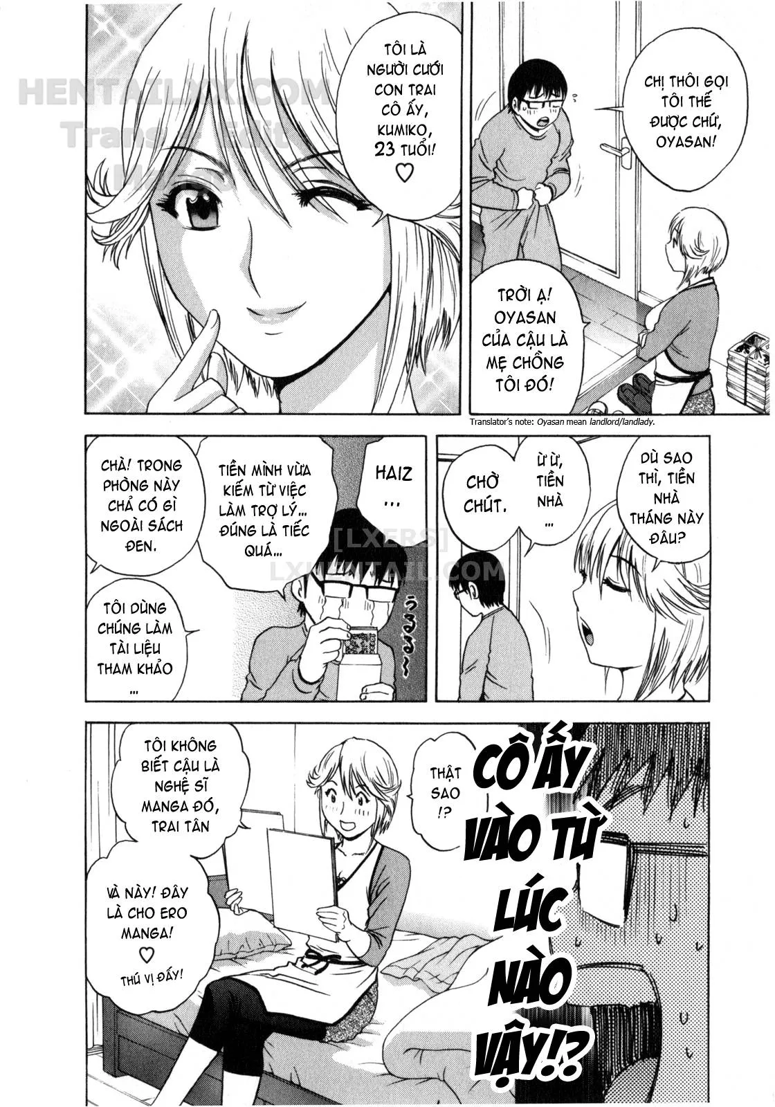 HentaiVN.net - Ảnh 5 - Life With Married Women Just Like A Manga [Eroina Hitoduma - Manga No Youna Hitozuma To No Hibi] - Chap 2