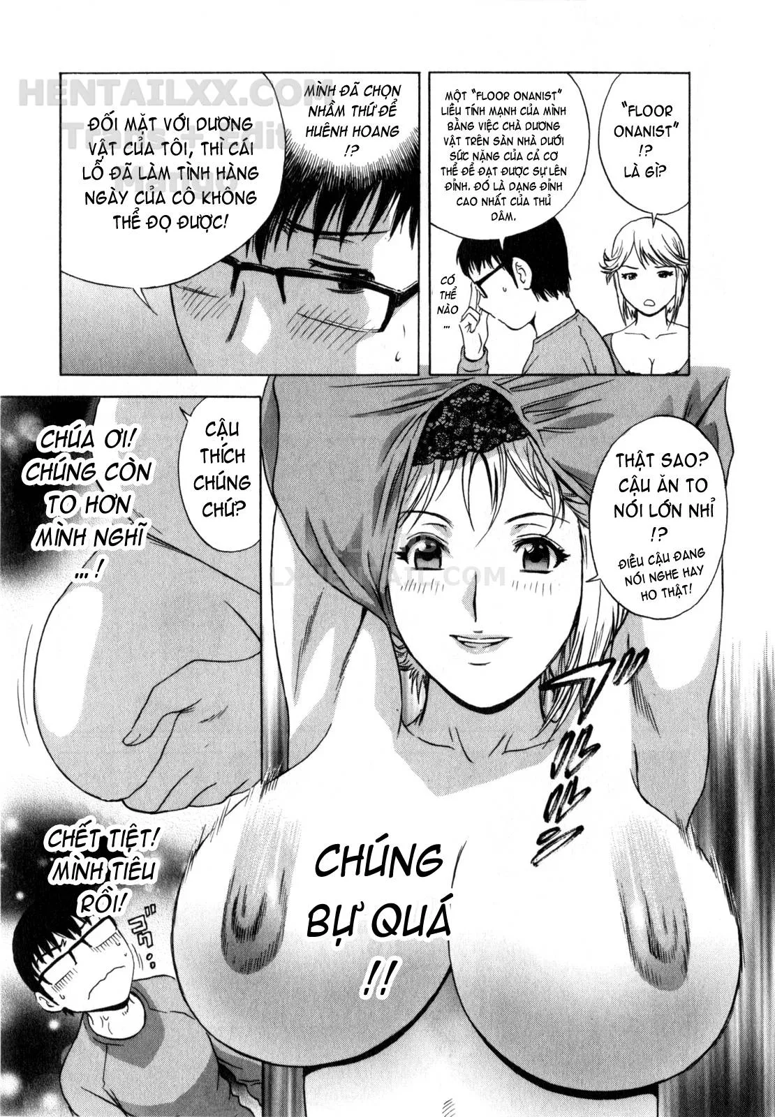 HentaiVN.net - Ảnh 8 - Life With Married Women Just Like A Manga [Eroina Hitoduma - Manga No Youna Hitozuma To No Hibi] - Chap 2
