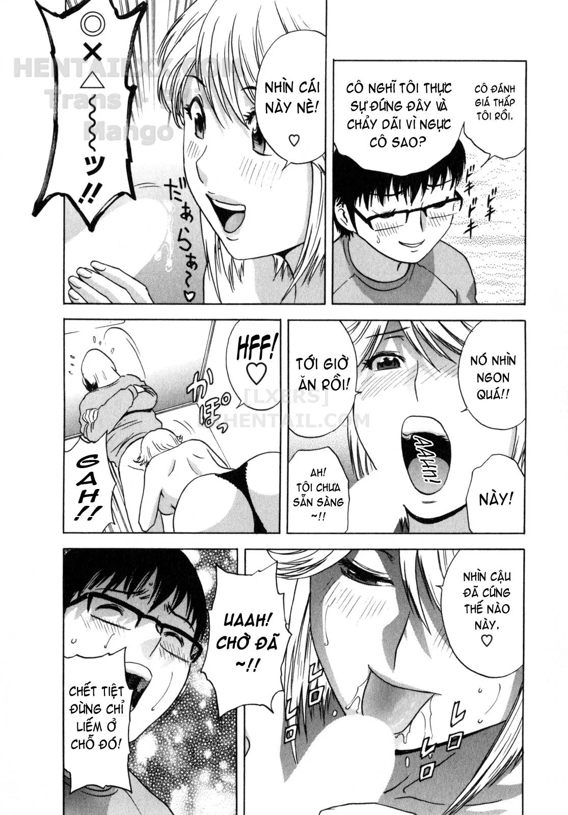 HentaiVN.net - Ảnh 9 - Life With Married Women Just Like A Manga [Eroina Hitoduma - Manga No Youna Hitozuma To No Hibi] - Chap 2