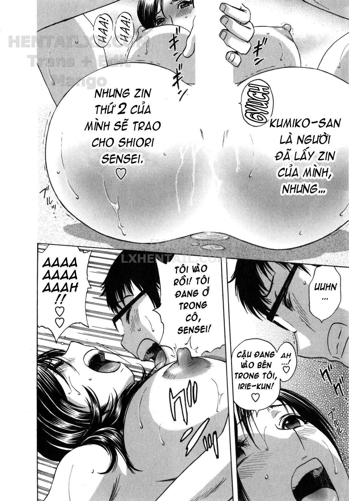 HentaiVN.net - Ảnh 13 - Life With Married Women Just Like A Manga [Eroina Hitoduma - Manga No Youna Hitozuma To No Hibi] - Chap 3