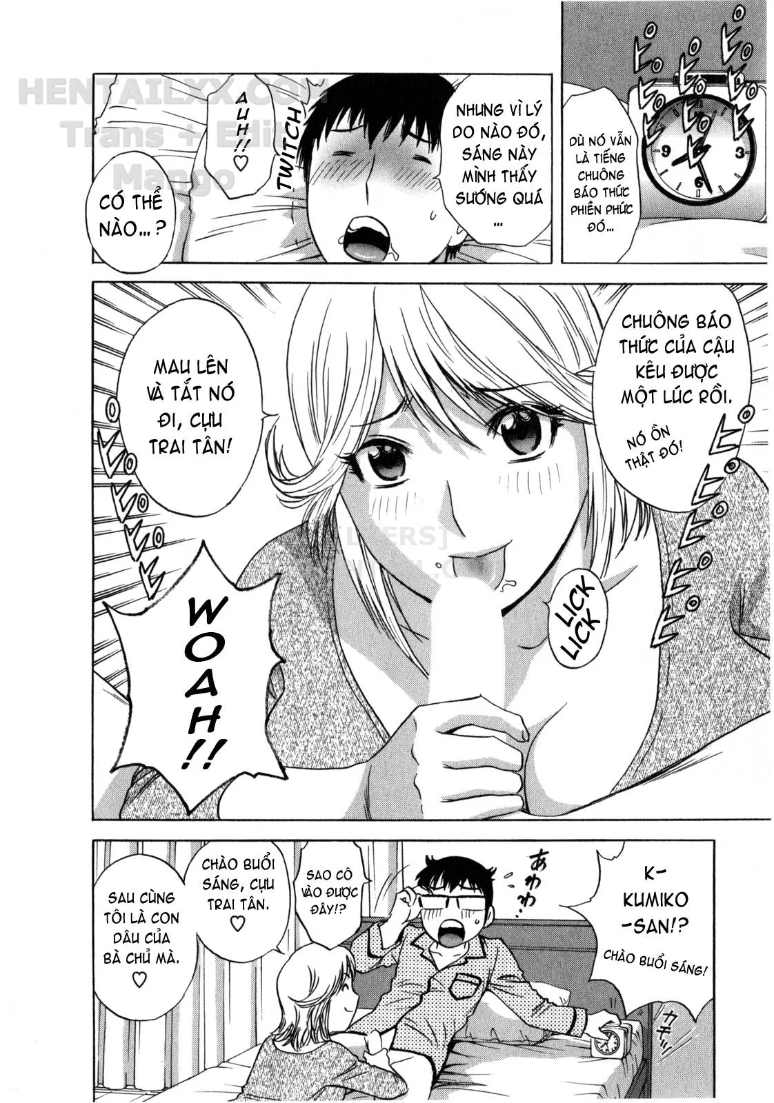 HentaiVN.net - Ảnh 3 - Life With Married Women Just Like A Manga [Eroina Hitoduma - Manga No Youna Hitozuma To No Hibi] - Chap 3