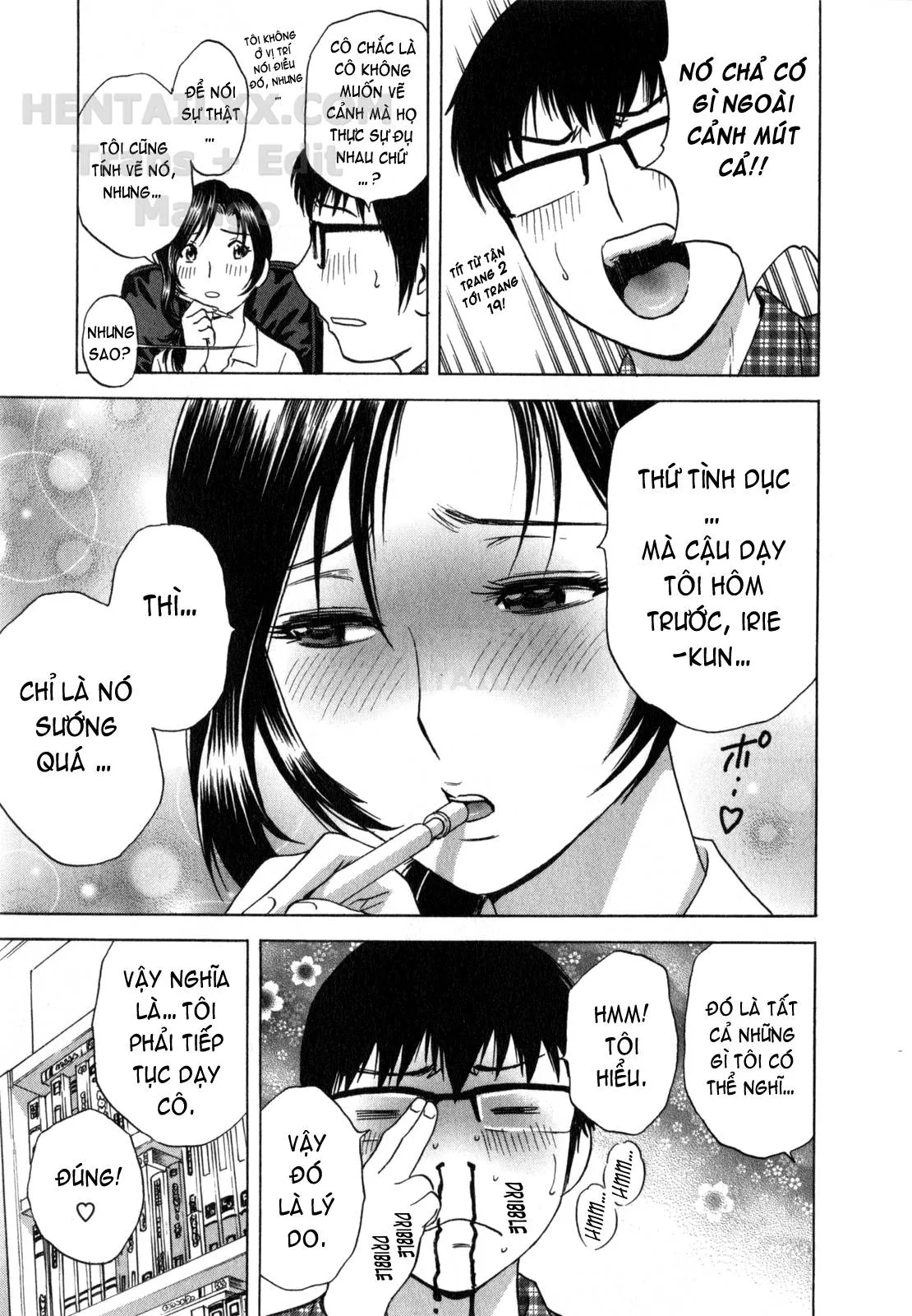 HentaiVN.net - Ảnh 8 - Life With Married Women Just Like A Manga [Eroina Hitoduma - Manga No Youna Hitozuma To No Hibi] - Chap 3