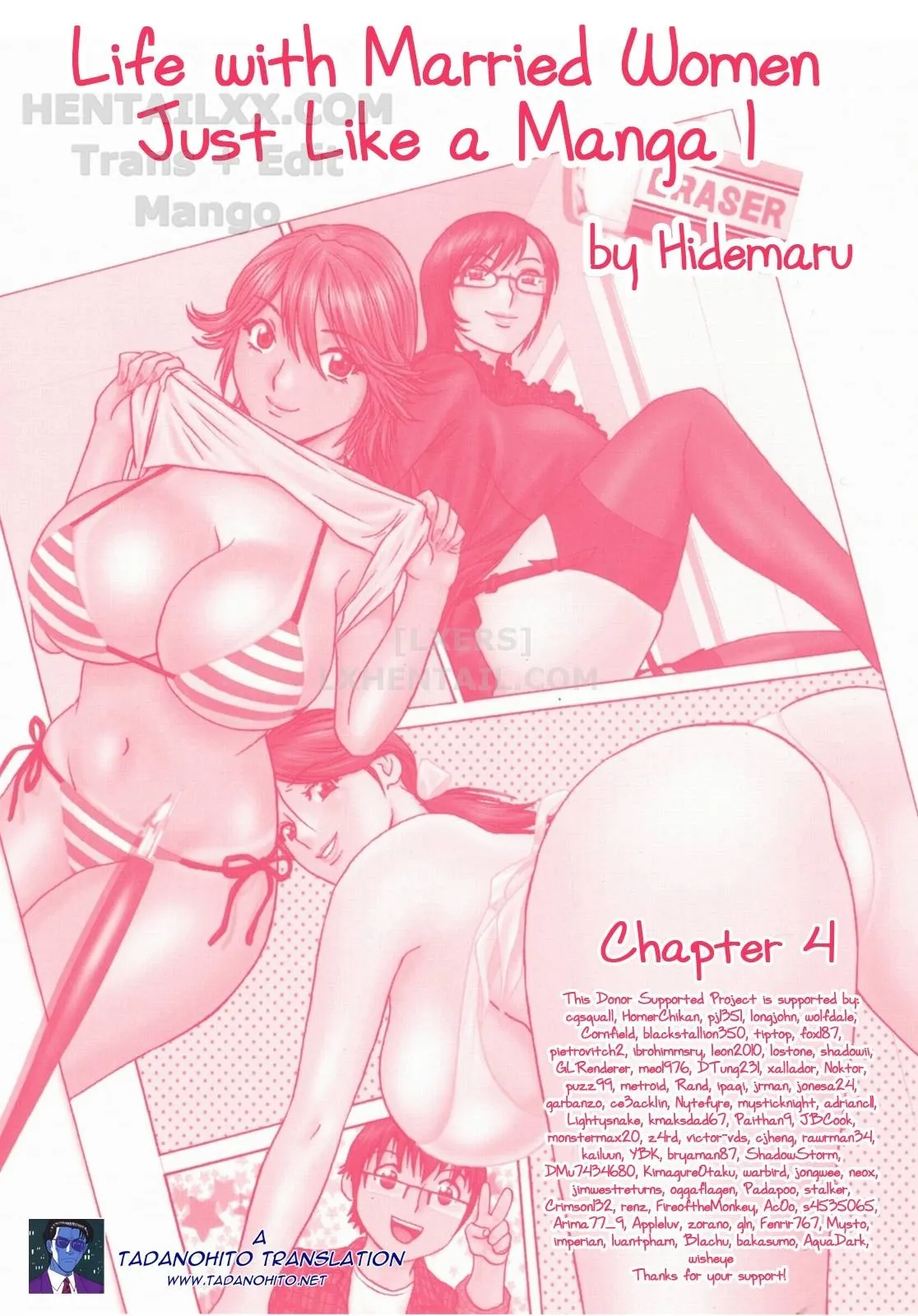 HentaiVN.net - Ảnh 22 - Life With Married Women Just Like A Manga [Eroina Hitoduma - Manga No Youna Hitozuma To No Hibi] - Chap 4