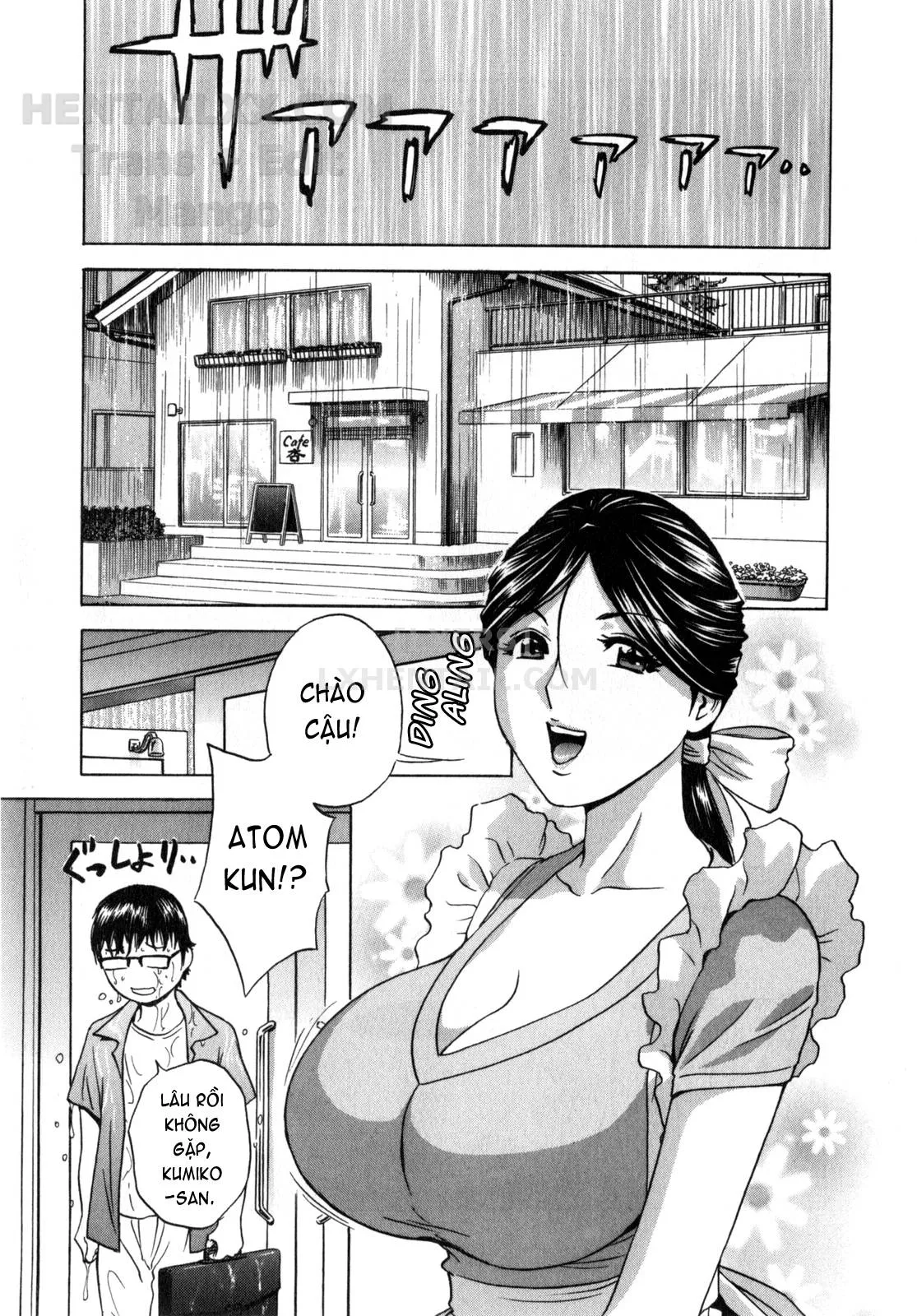 HentaiVN.net - Ảnh 8 - Life With Married Women Just Like A Manga [Eroina Hitoduma - Manga No Youna Hitozuma To No Hibi] - Chap 4