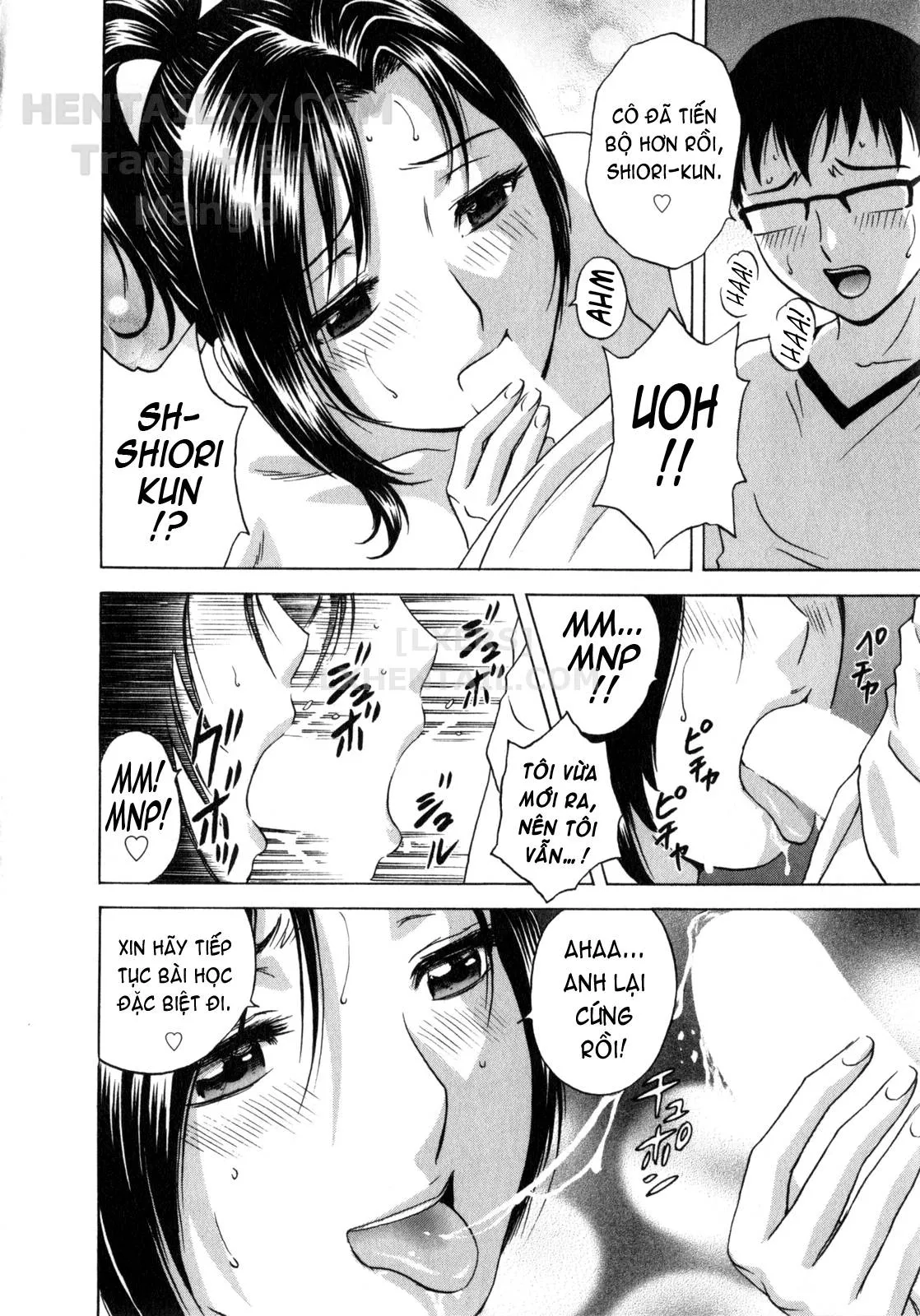 HentaiVN.net - Ảnh 13 - Life With Married Women Just Like A Manga [Eroina Hitoduma - Manga No Youna Hitozuma To No Hibi] - Chap 5