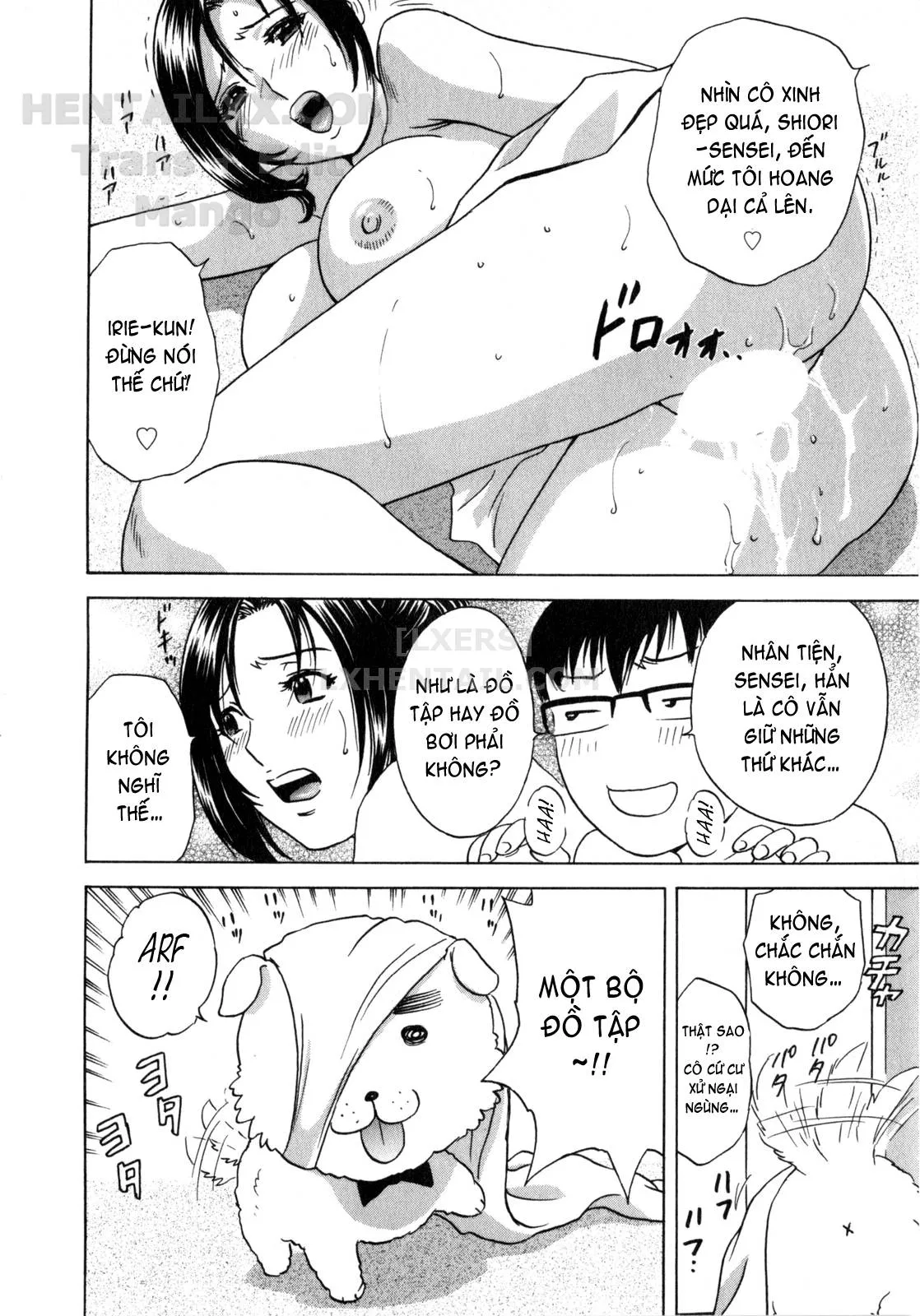 HentaiVN.net - Ảnh 17 - Life With Married Women Just Like A Manga [Eroina Hitoduma - Manga No Youna Hitozuma To No Hibi] - Chap 5
