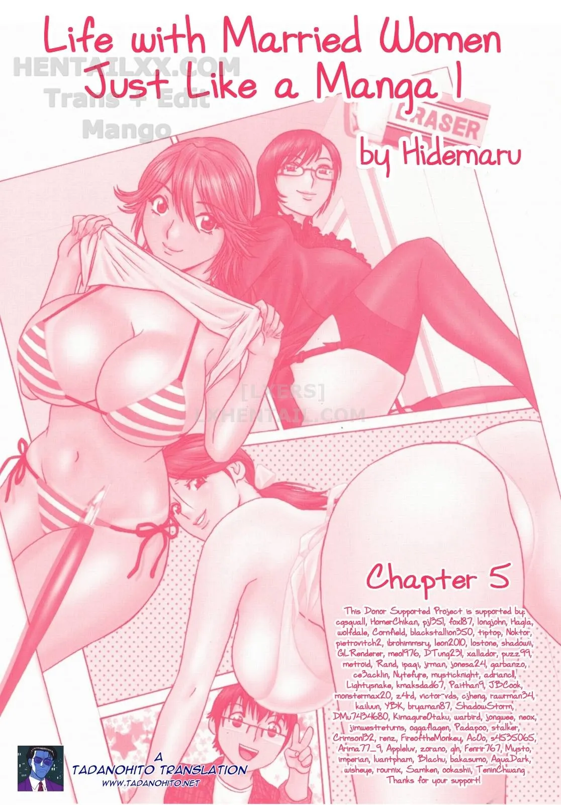 HentaiVN.net - Ảnh 20 - Life With Married Women Just Like A Manga [Eroina Hitoduma - Manga No Youna Hitozuma To No Hibi] - Chap 5