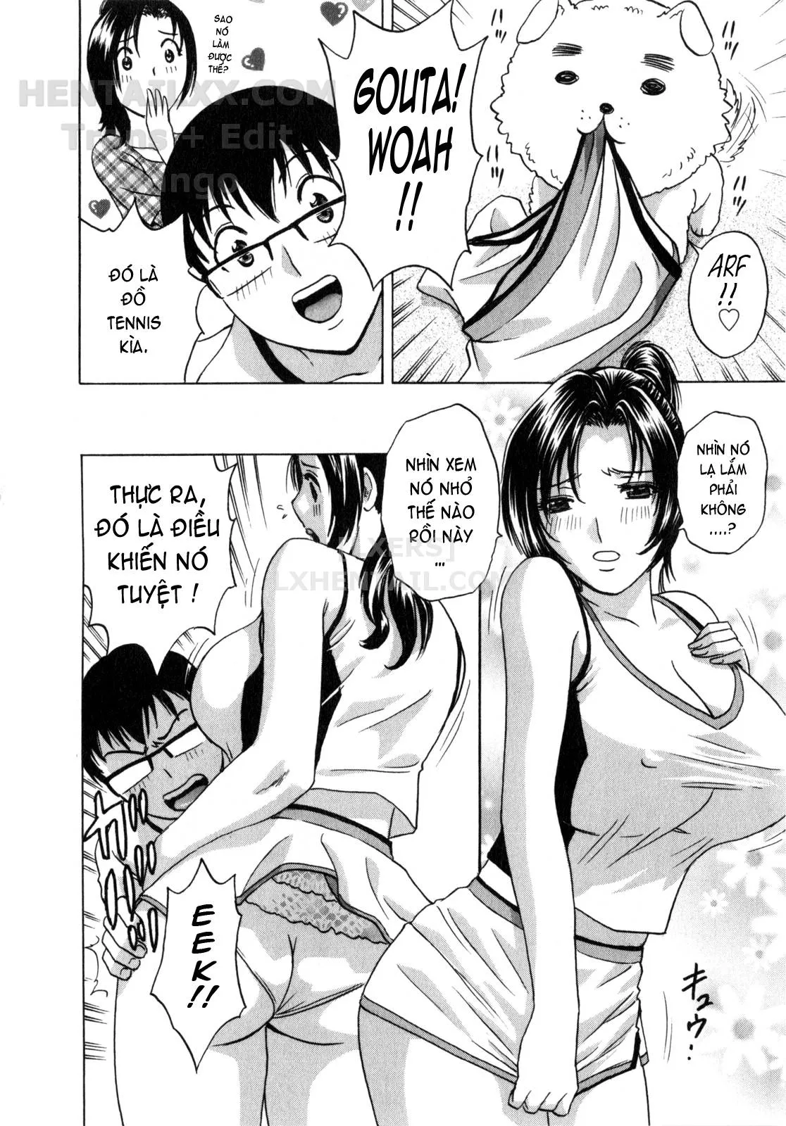 HentaiVN.net - Ảnh 7 - Life With Married Women Just Like A Manga [Eroina Hitoduma - Manga No Youna Hitozuma To No Hibi] - Chap 5