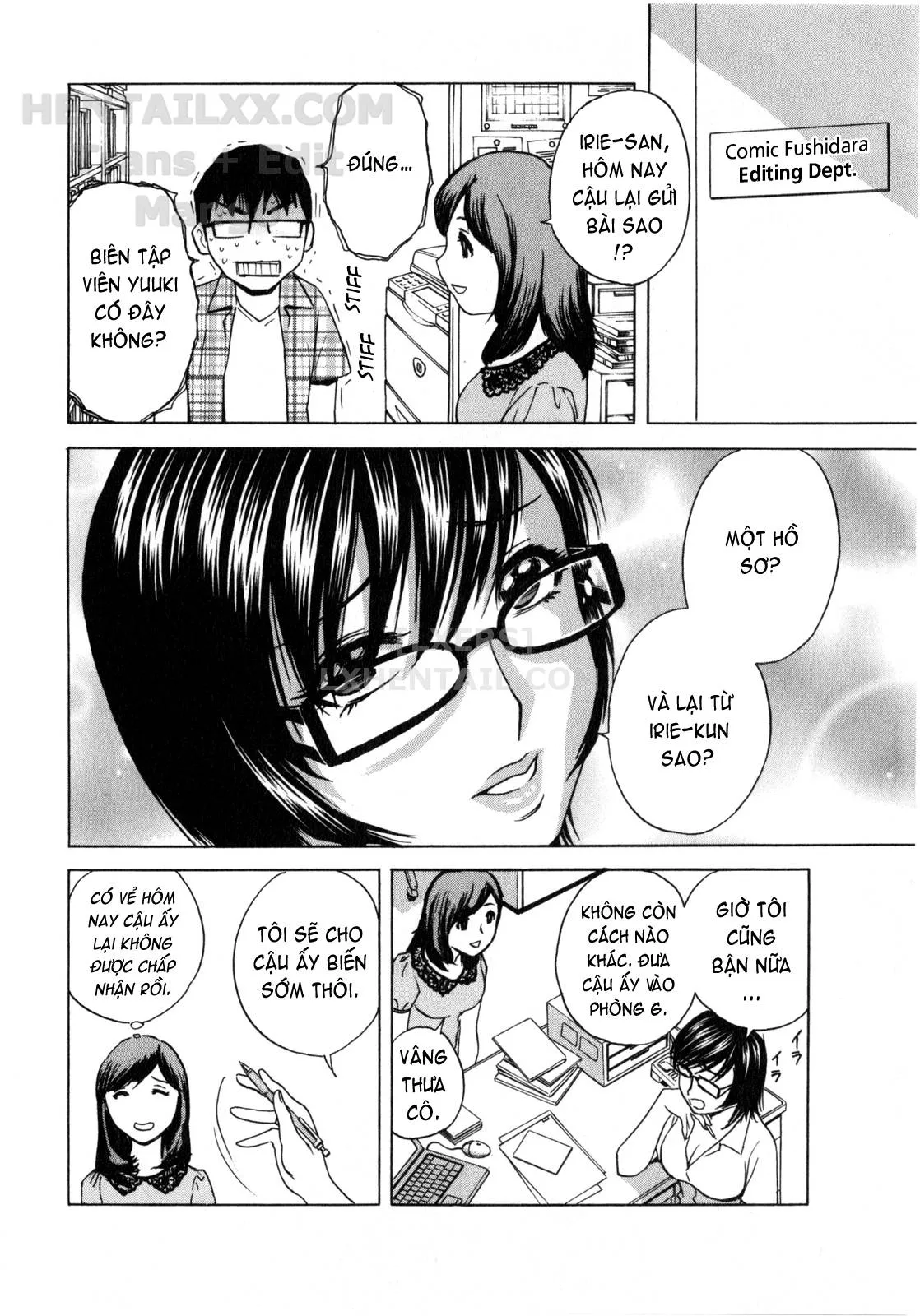 HentaiVN.net - Ảnh 5 - Life With Married Women Just Like A Manga [Eroina Hitoduma - Manga No Youna Hitozuma To No Hibi] - Chap 6
