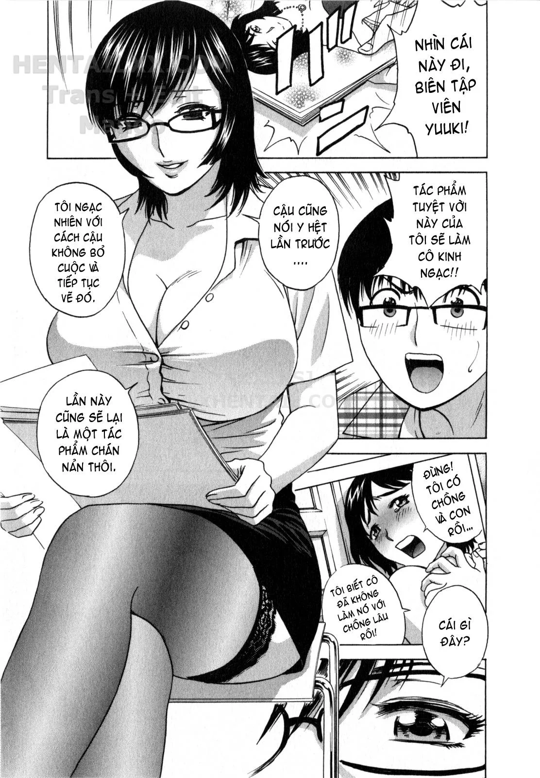 HentaiVN.net - Ảnh 6 - Life With Married Women Just Like A Manga [Eroina Hitoduma - Manga No Youna Hitozuma To No Hibi] - Chap 6