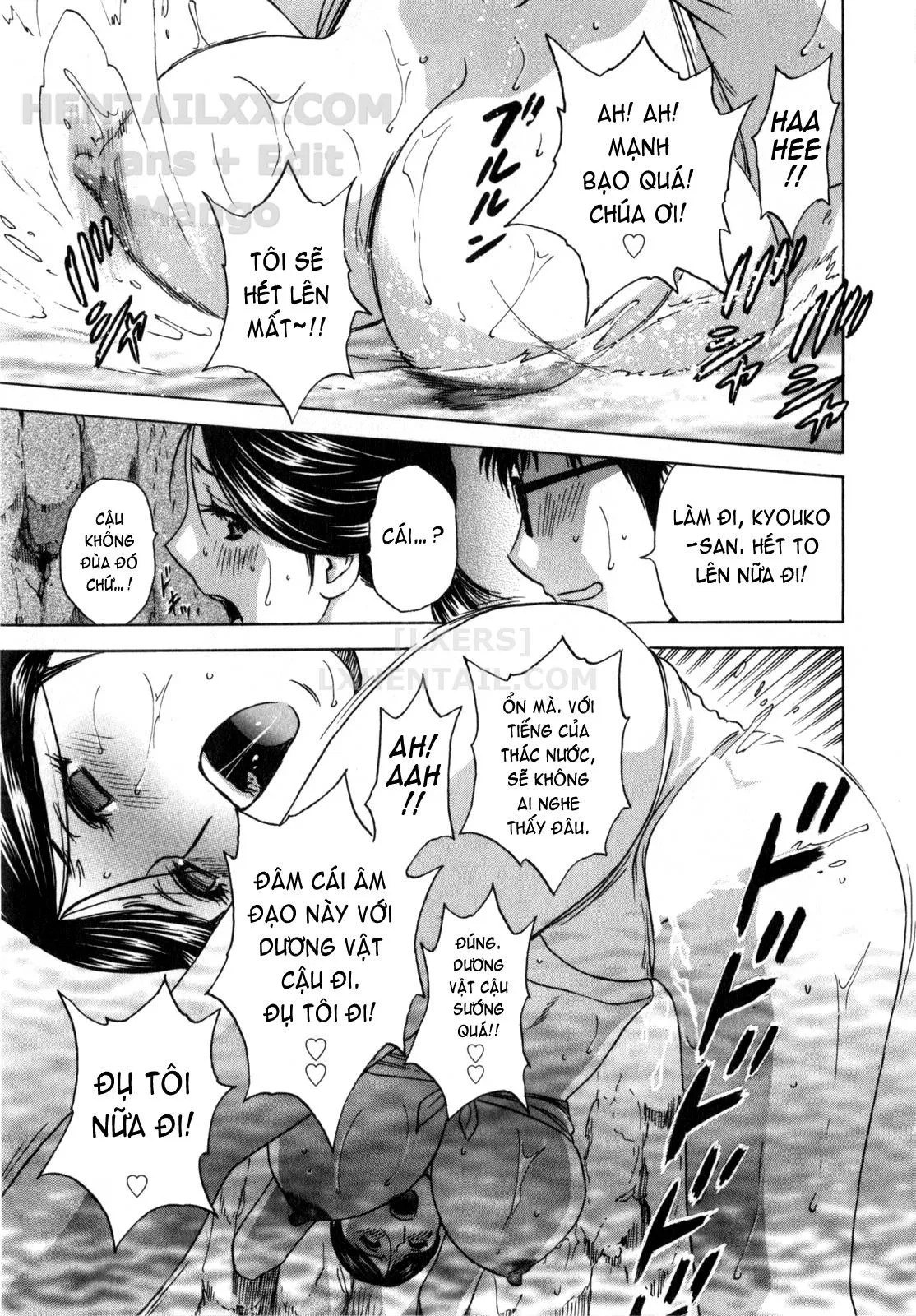 HentaiVN.net - Ảnh 16 - Life With Married Women Just Like A Manga [Eroina Hitoduma - Manga No Youna Hitozuma To No Hibi] - Chap 7