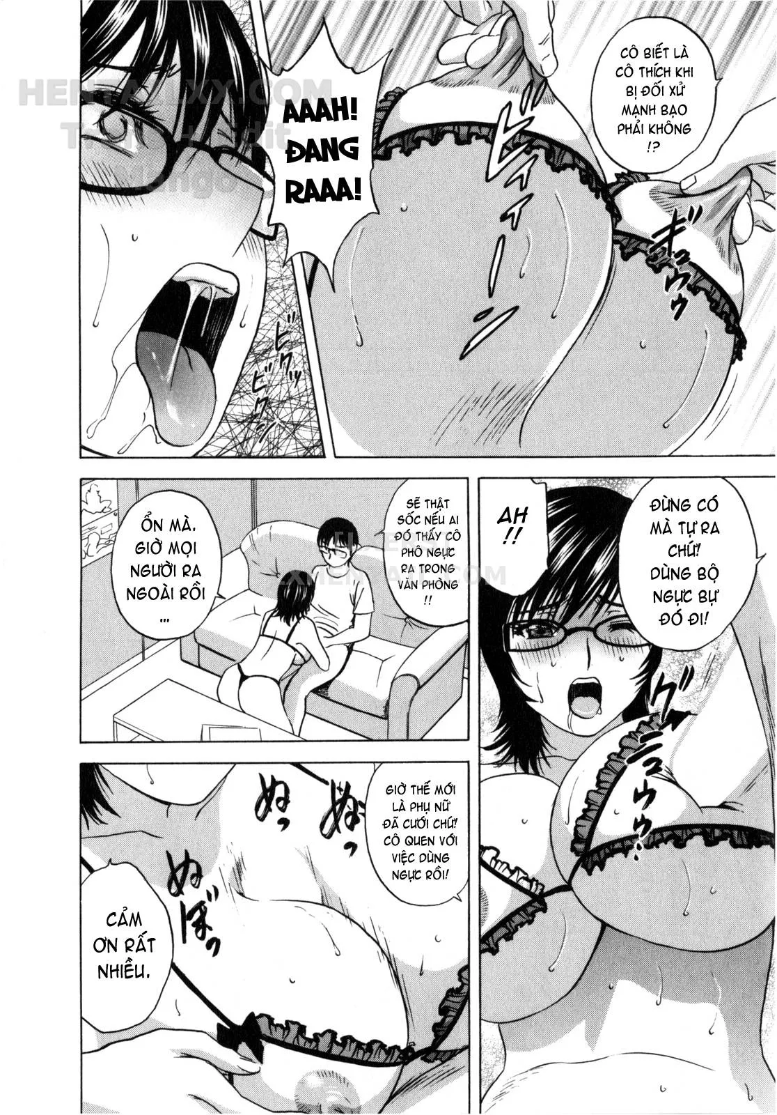 HentaiVN.net - Ảnh 13 - Life With Married Women Just Like A Manga [Eroina Hitoduma - Manga No Youna Hitozuma To No Hibi] - Chap 9