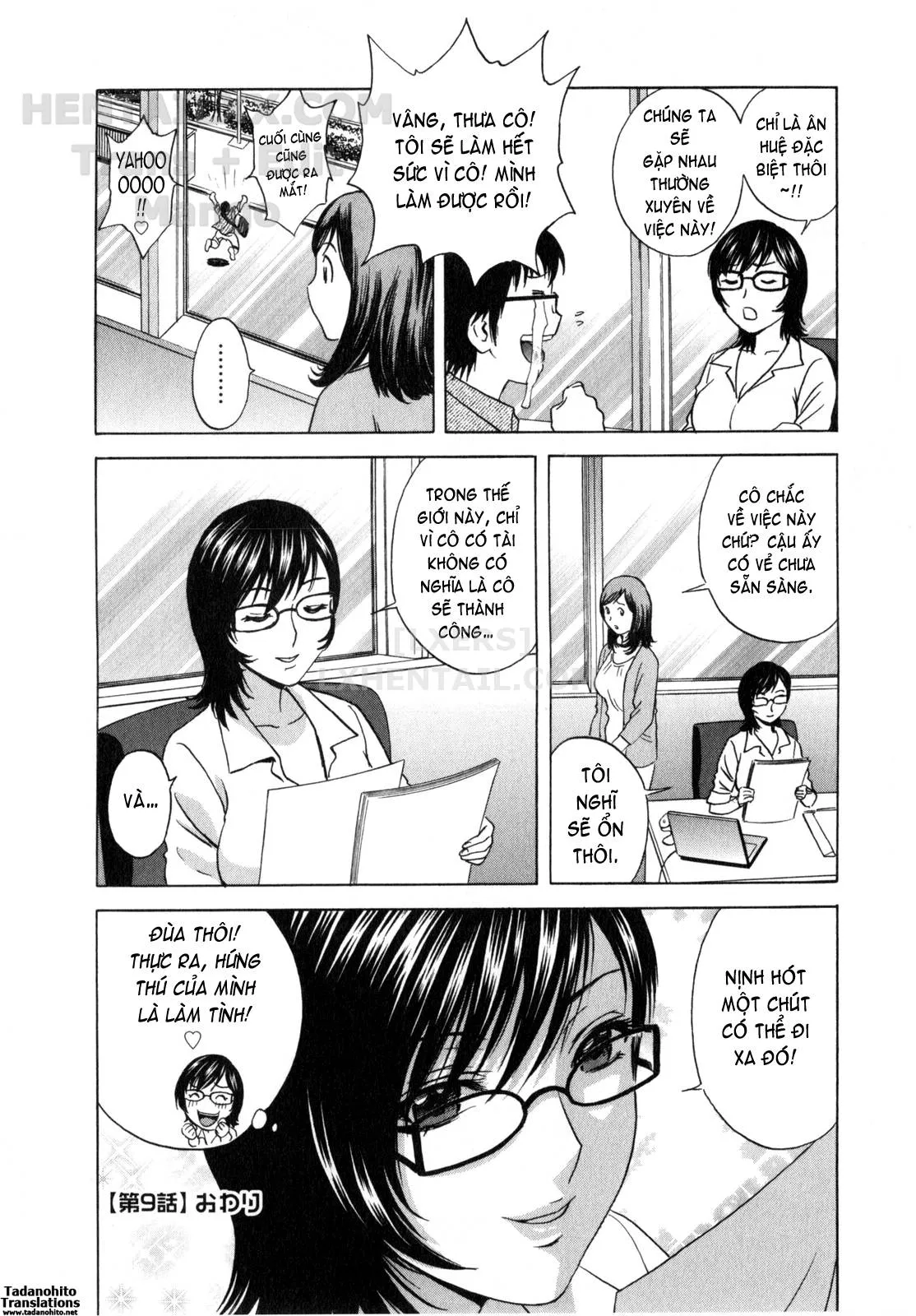 HentaiVN.net - Ảnh 19 - Life With Married Women Just Like A Manga [Eroina Hitoduma - Manga No Youna Hitozuma To No Hibi] - Chap 9