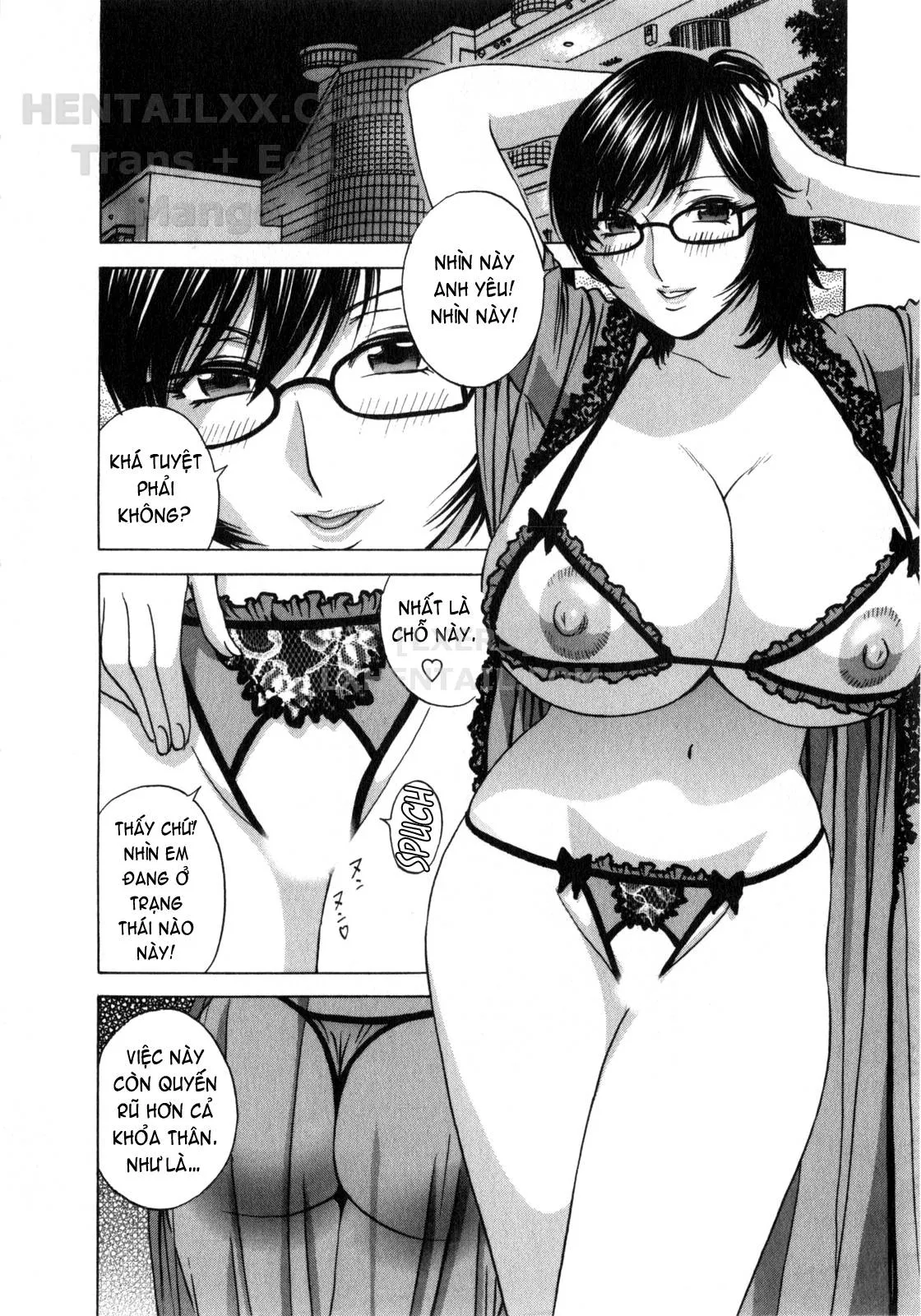 HentaiVN.net - Ảnh 3 - Life With Married Women Just Like A Manga [Eroina Hitoduma - Manga No Youna Hitozuma To No Hibi] - Chap 9