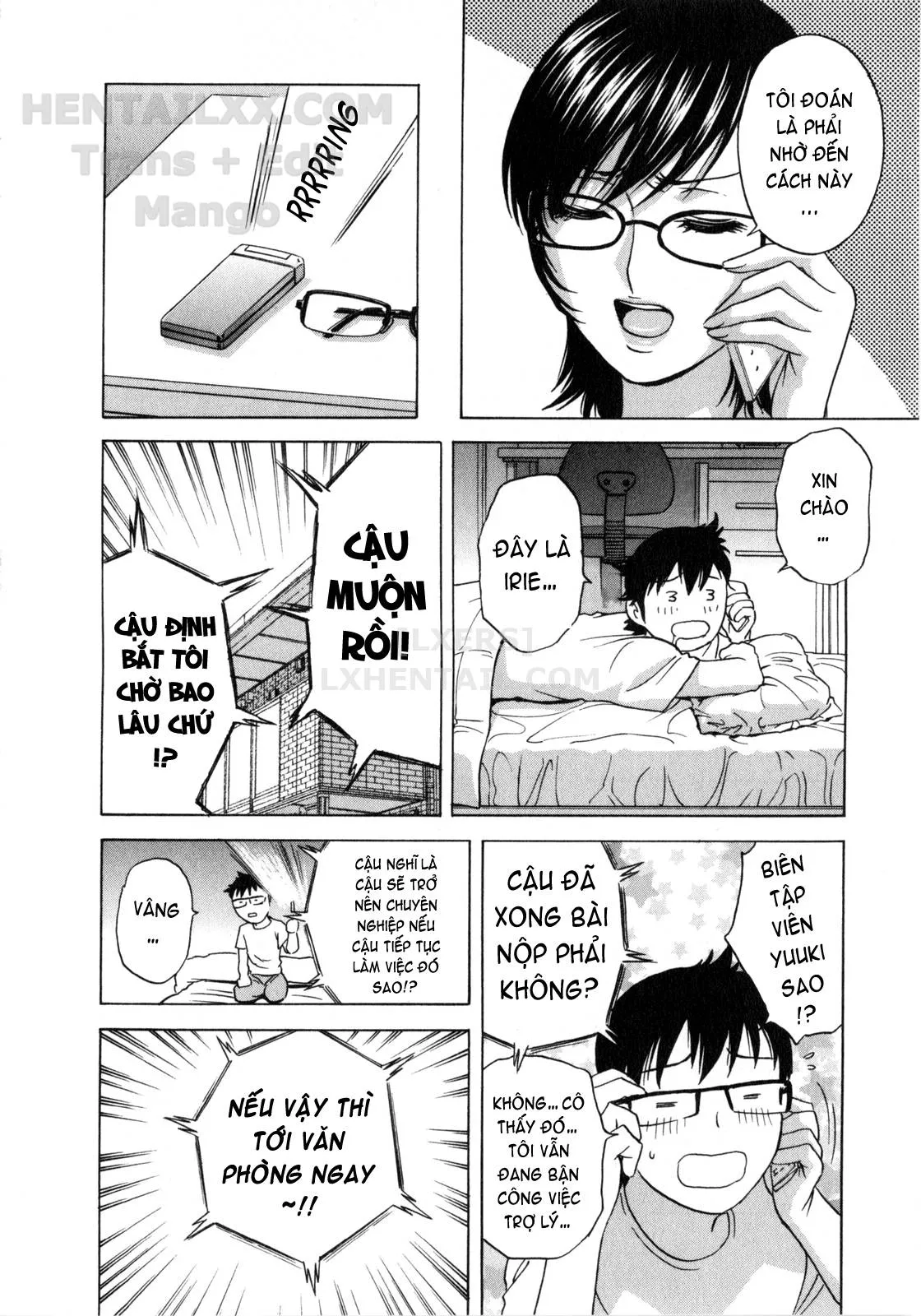 HentaiVN.net - Ảnh 5 - Life With Married Women Just Like A Manga [Eroina Hitoduma - Manga No Youna Hitozuma To No Hibi] - Chap 9