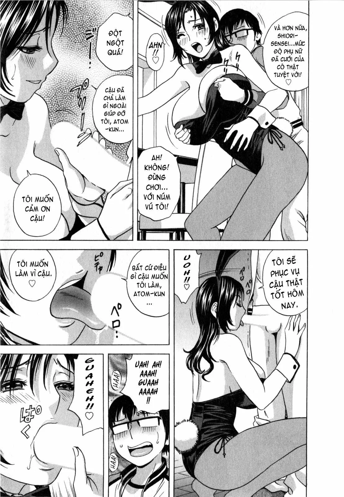 HentaiVN.net - Ảnh 10 - Life With Married Women Just Like A Manga [Eroina Hitoduma - Manga No Youna Hitozuma To No Hibi] - Chap 10