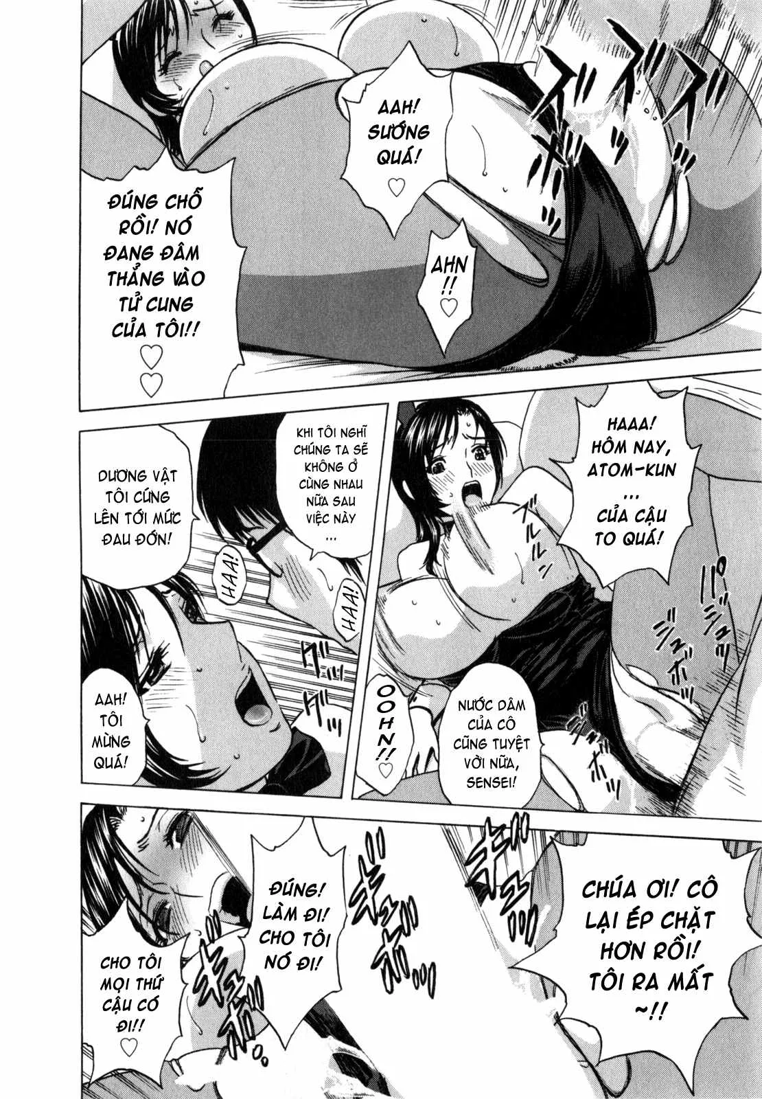 HentaiVN.net - Ảnh 17 - Life With Married Women Just Like A Manga [Eroina Hitoduma - Manga No Youna Hitozuma To No Hibi] - Chap 10