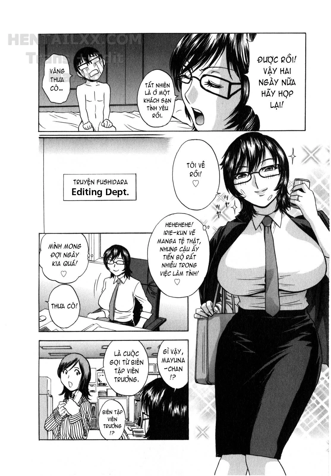 HentaiVN.net - Ảnh 11 - Life With Married Women Just Like A Manga [Eroina Hitoduma - Manga No Youna Hitozuma To No Hibi] - Chap 11