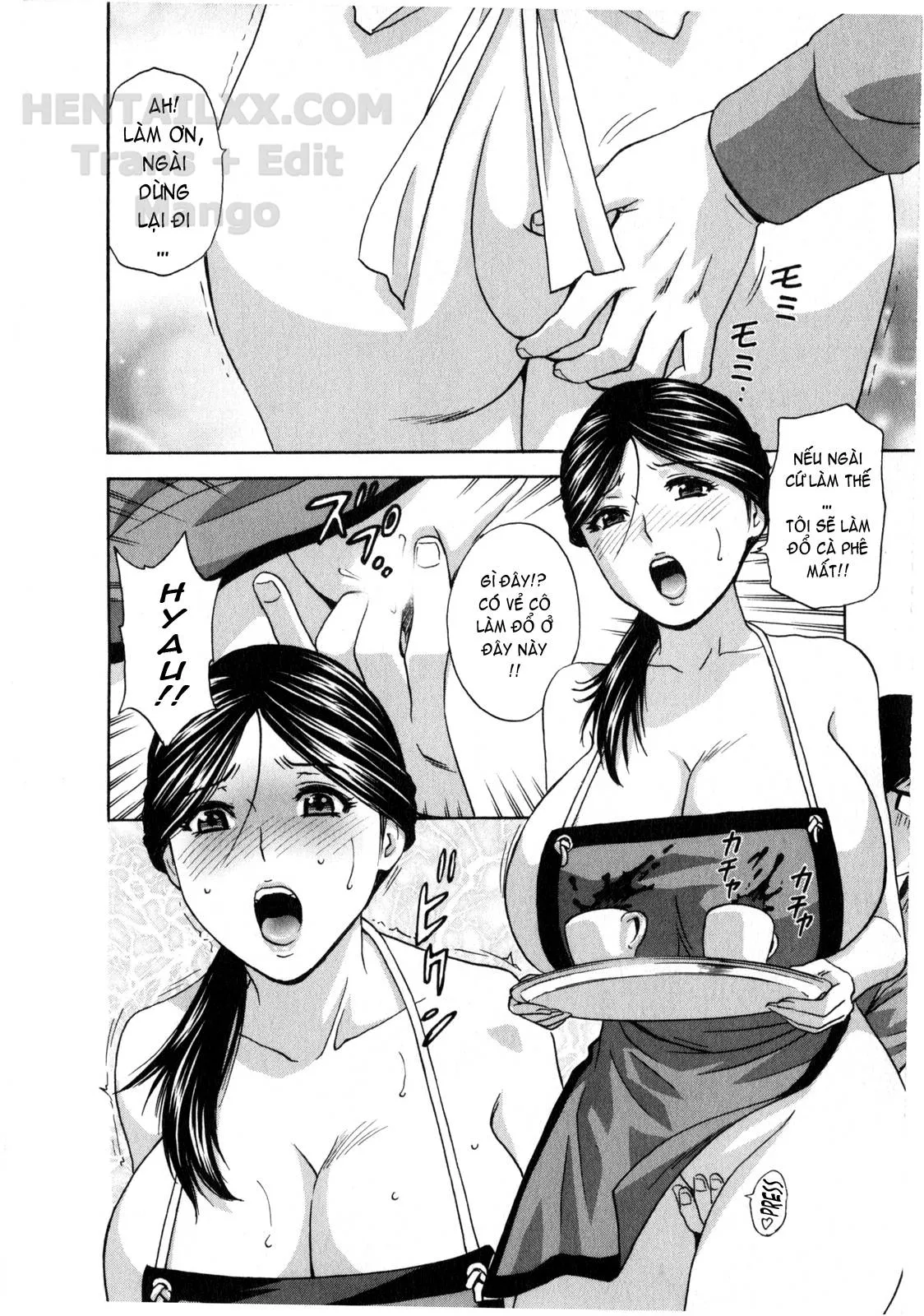 HentaiVN.net - Ảnh 7 - Life With Married Women Just Like A Manga [Eroina Hitoduma - Manga No Youna Hitozuma To No Hibi] - Chap 13