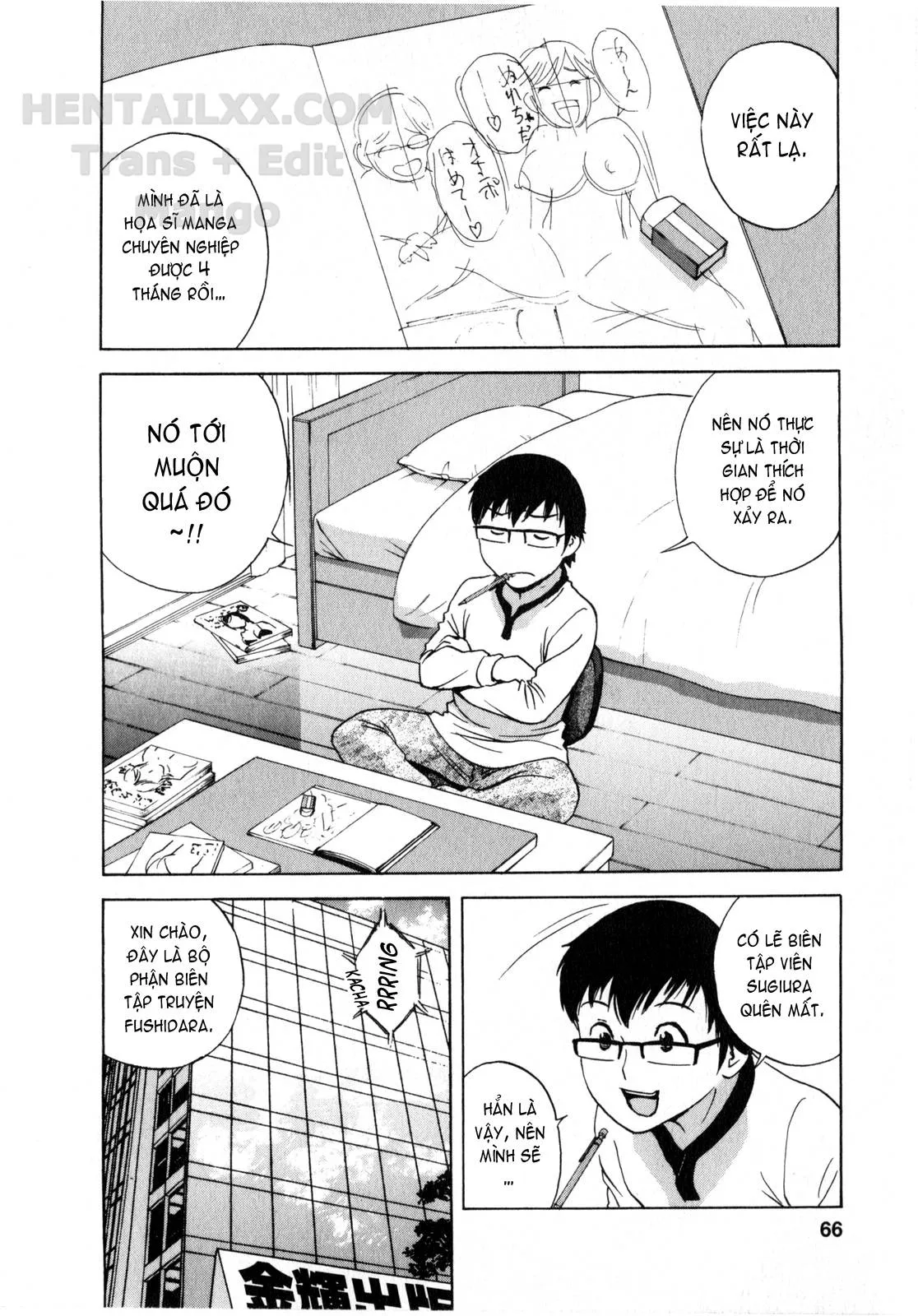 HentaiVN.net - Ảnh 3 - Life With Married Women Just Like A Manga [Eroina Hitoduma - Manga No Youna Hitozuma To No Hibi] - Chap 14