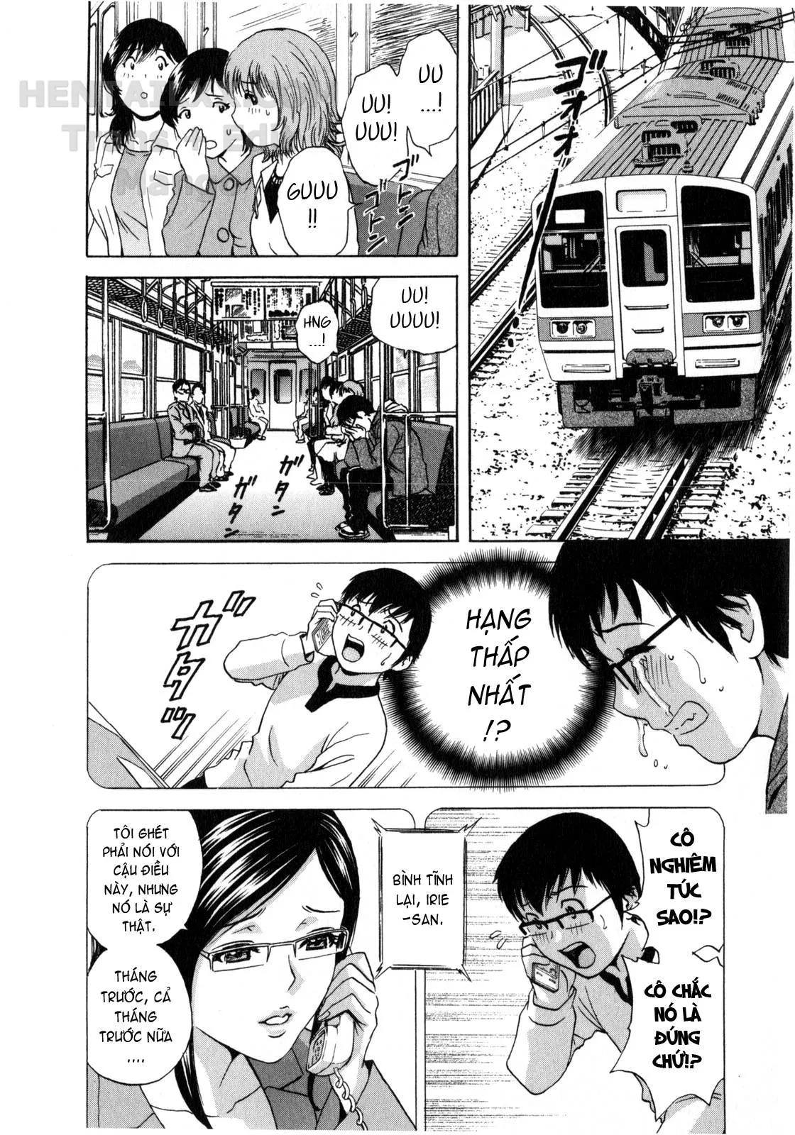 HentaiVN.net - Ảnh 5 - Life With Married Women Just Like A Manga [Eroina Hitoduma - Manga No Youna Hitozuma To No Hibi] - Chap 14
