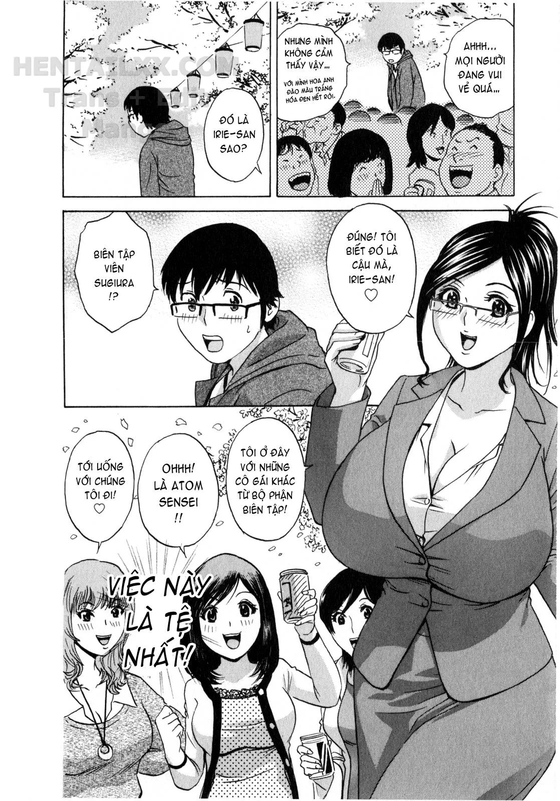 HentaiVN.net - Ảnh 7 - Life With Married Women Just Like A Manga [Eroina Hitoduma - Manga No Youna Hitozuma To No Hibi] - Chap 14