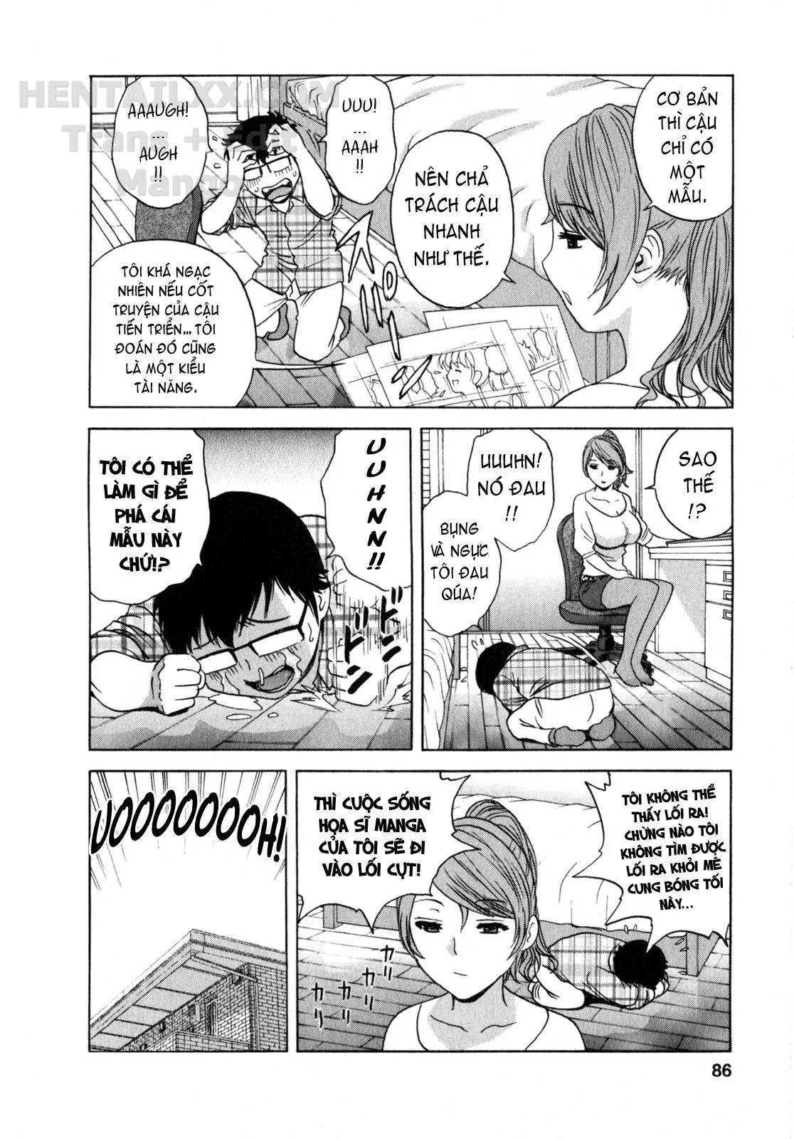HentaiVN.net - Ảnh 5 - Life With Married Women Just Like A Manga [Eroina Hitoduma - Manga No Youna Hitozuma To No Hibi] - Chap 15
