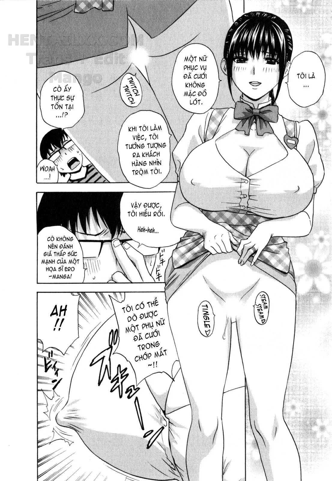 HentaiVN.net - Ảnh 11 - Life With Married Women Just Like A Manga [Eroina Hitoduma - Manga No Youna Hitozuma To No Hibi] - Chap 16