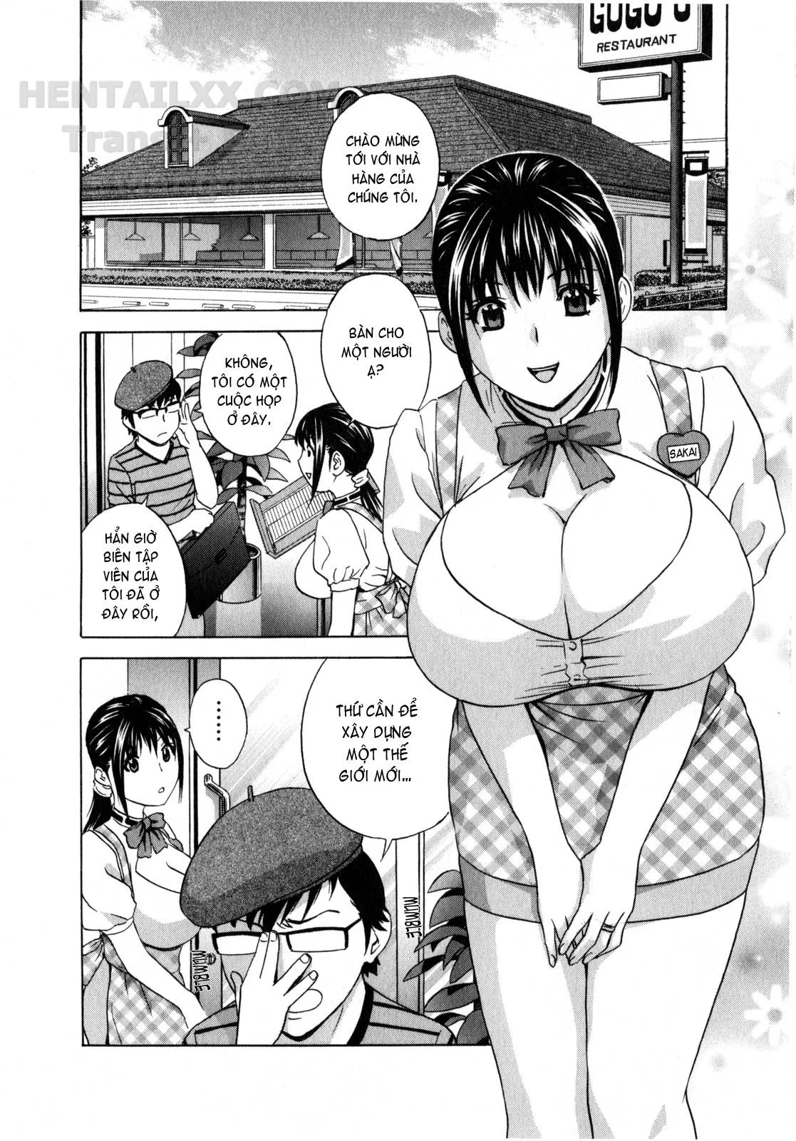 HentaiVN.net - Ảnh 3 - Life With Married Women Just Like A Manga [Eroina Hitoduma - Manga No Youna Hitozuma To No Hibi] - Chap 16