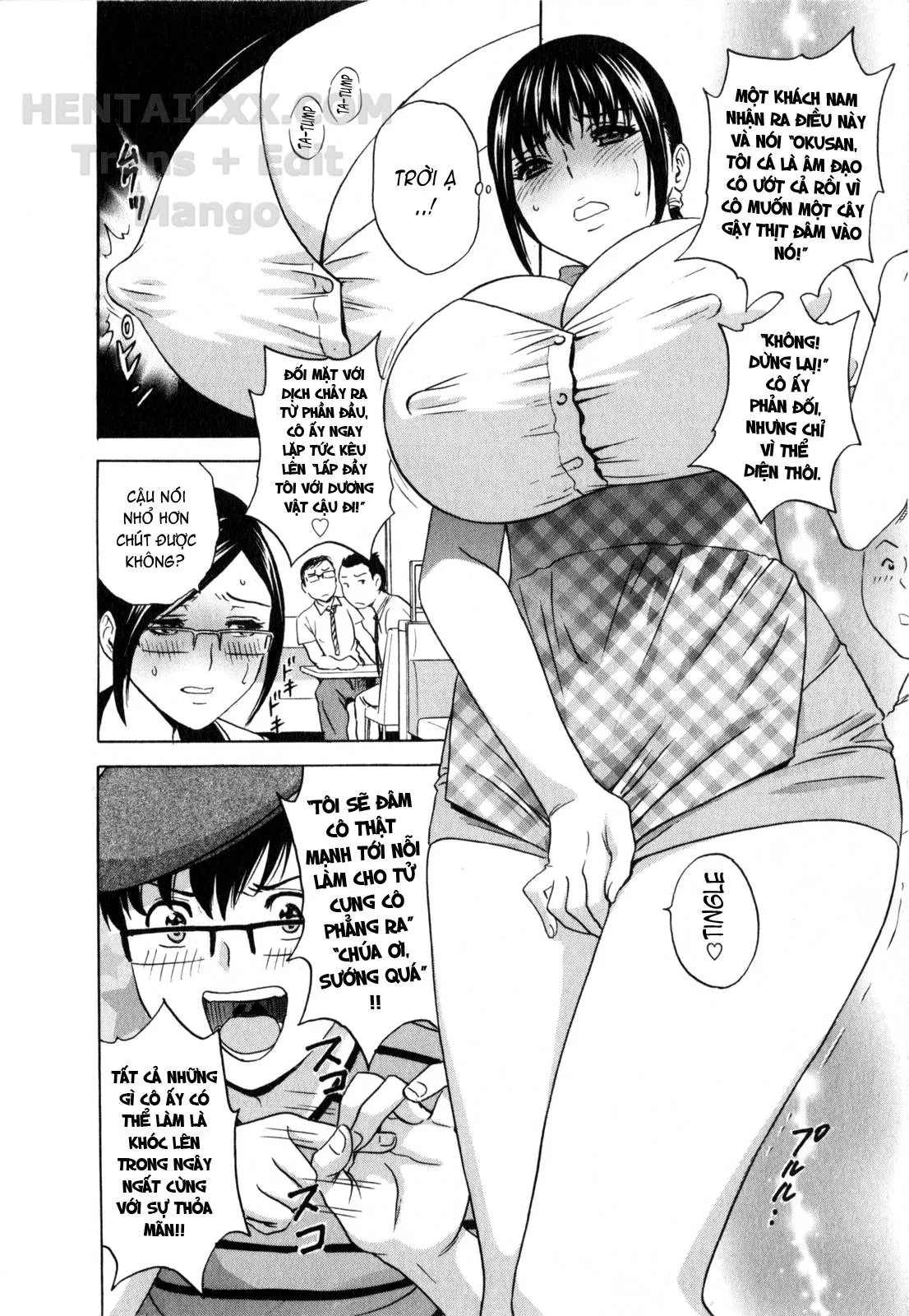 HentaiVN.net - Ảnh 7 - Life With Married Women Just Like A Manga [Eroina Hitoduma - Manga No Youna Hitozuma To No Hibi] - Chap 16