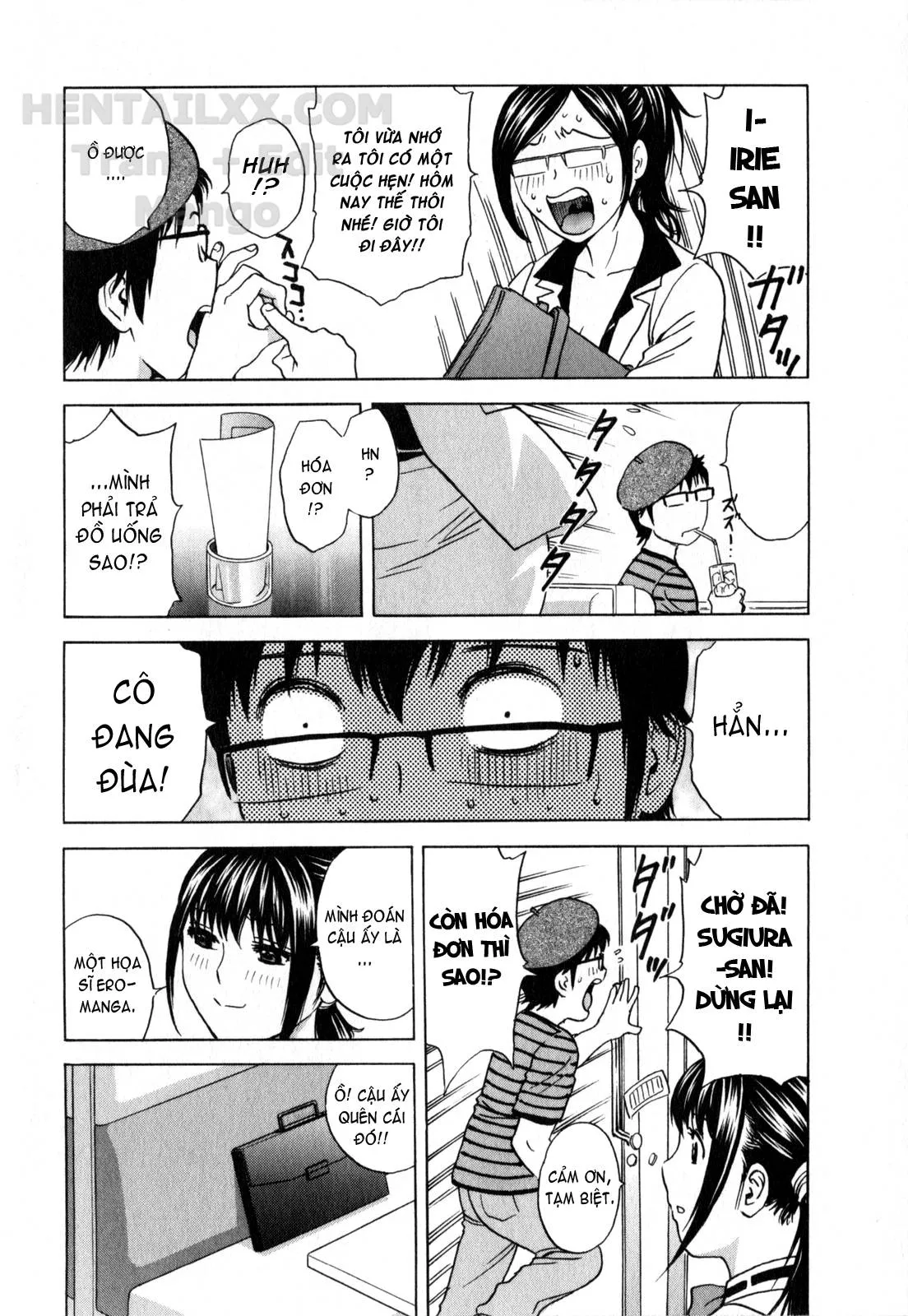 HentaiVN.net - Ảnh 8 - Life With Married Women Just Like A Manga [Eroina Hitoduma - Manga No Youna Hitozuma To No Hibi] - Chap 16
