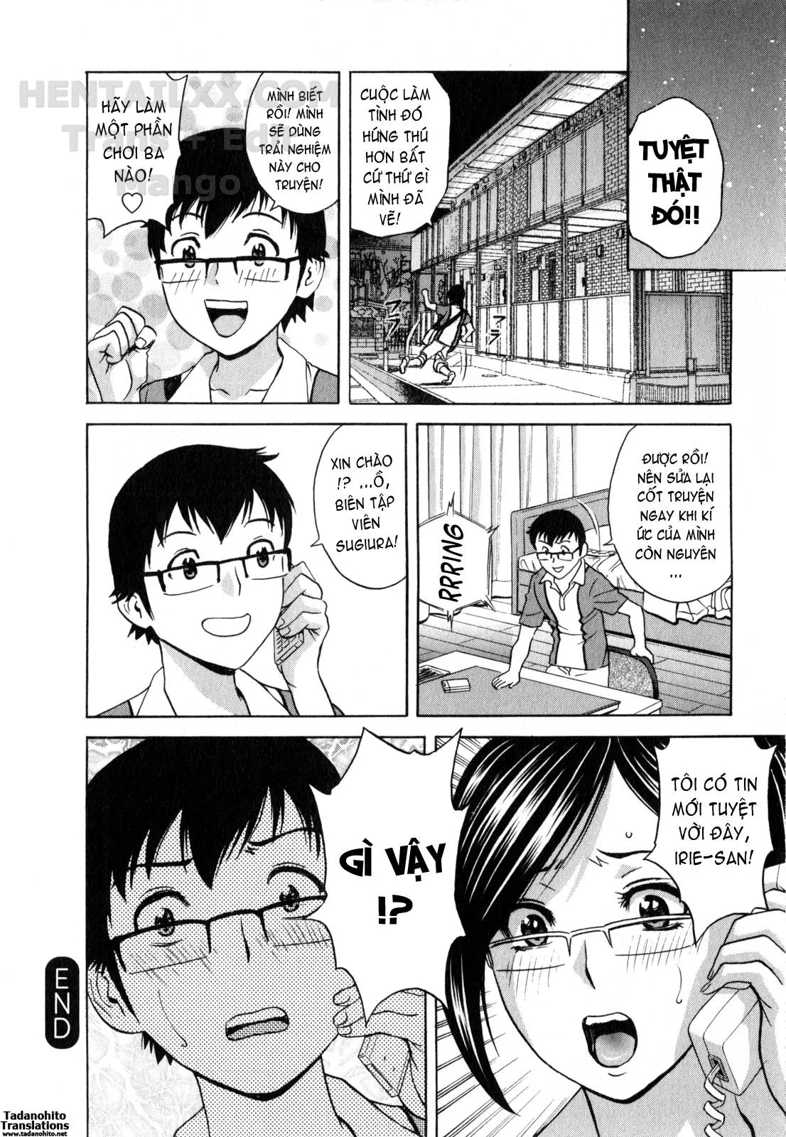 HentaiVN.net - Ảnh 19 - Life With Married Women Just Like A Manga [Eroina Hitoduma - Manga No Youna Hitozuma To No Hibi] - Chap 18